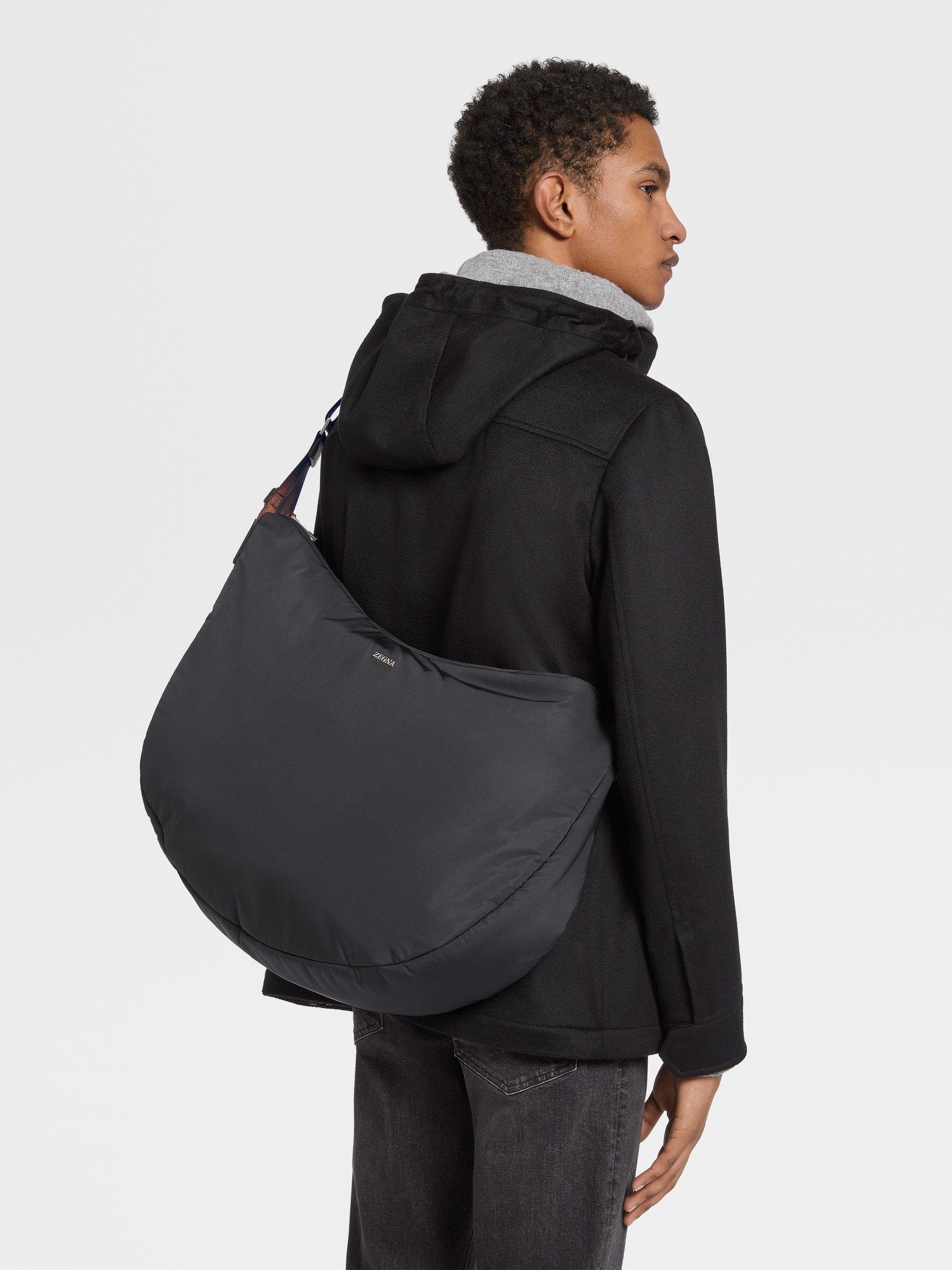 Black Nylon Holdall