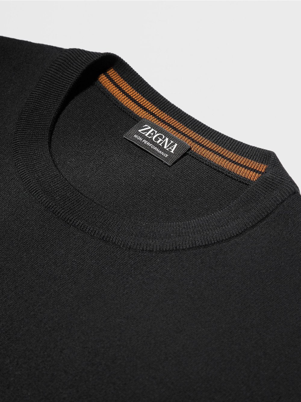 BLACK HIGH PERFORMANCE™ WOOL CREWNECK