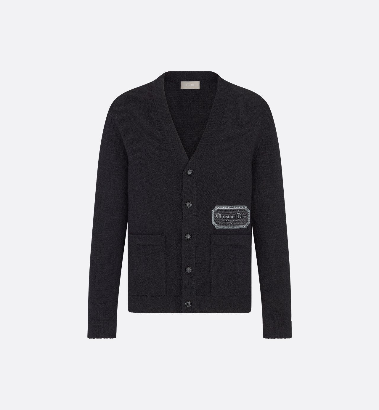 Cd Couture Cardigan Black Cashmere Jersey