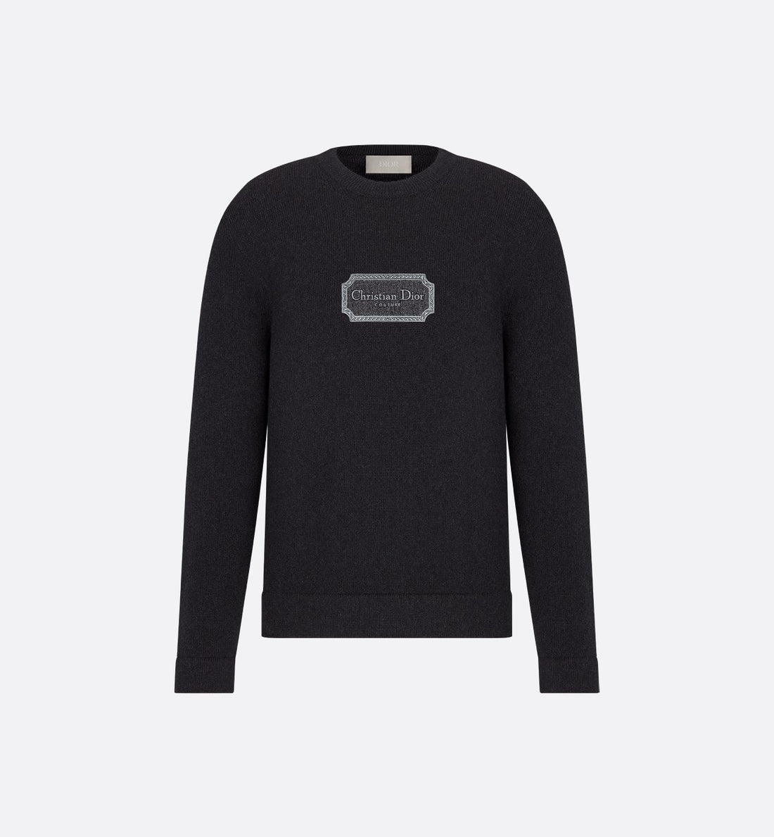 Cd Couture Sweater Black Cashmere Jersey