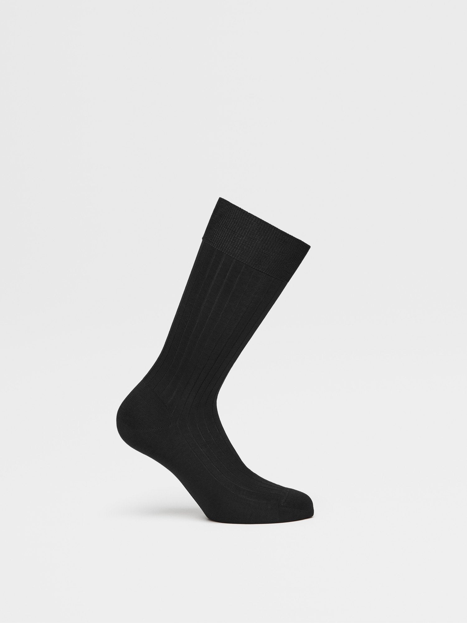 BLACK COTTON SOCKS