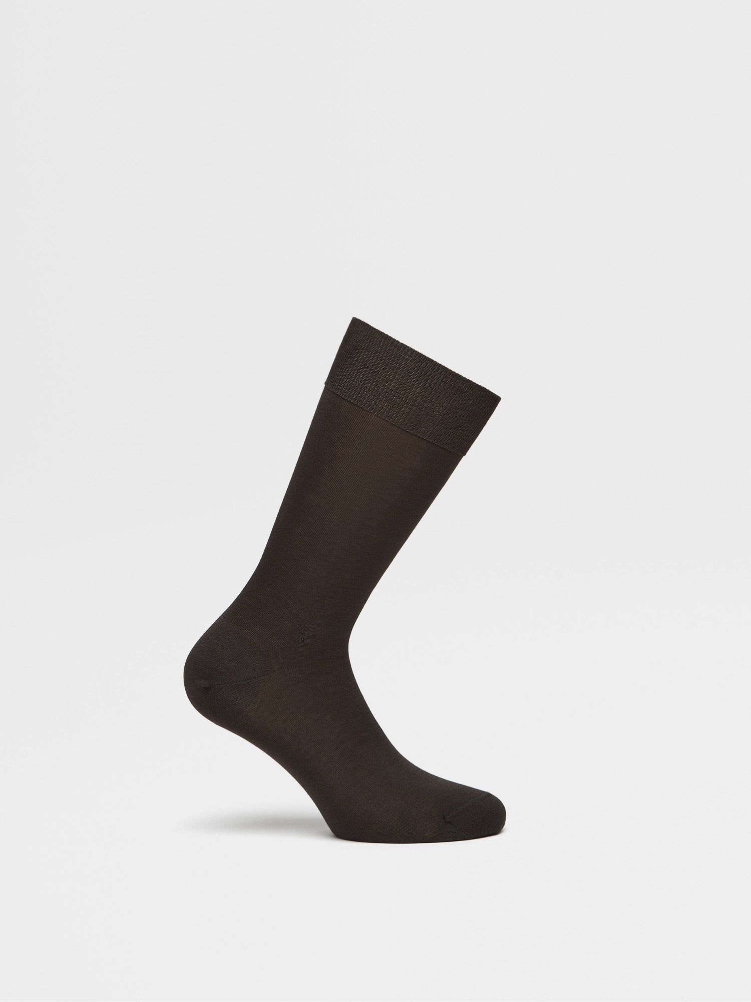 Dark Grey Cotton Socks