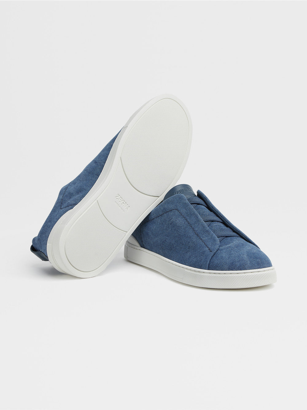 BLUE CANVAS TRIPLE STITCH™ SNEAKERS