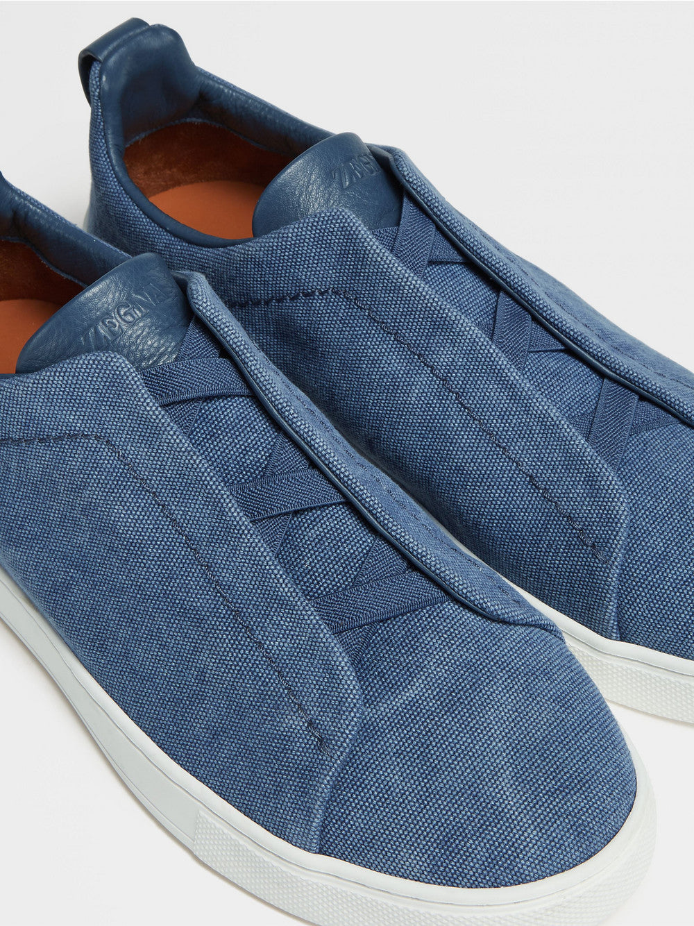 BLUE CANVAS TRIPLE STITCH™ SNEAKERS