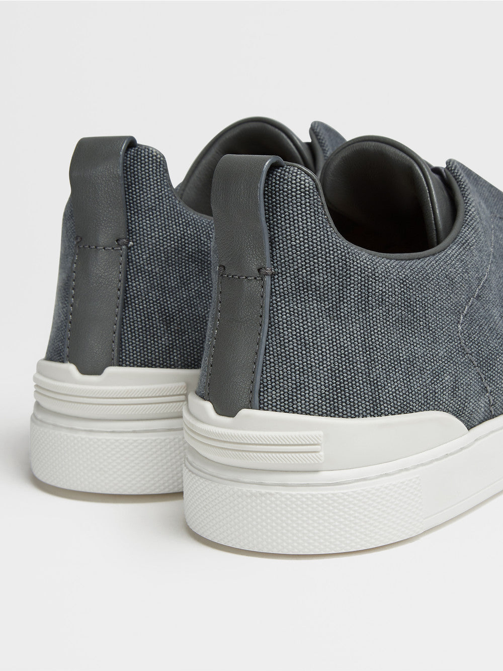 DARK TAUPE CANVAS TRIPLE STITCH™ SNEAKERS