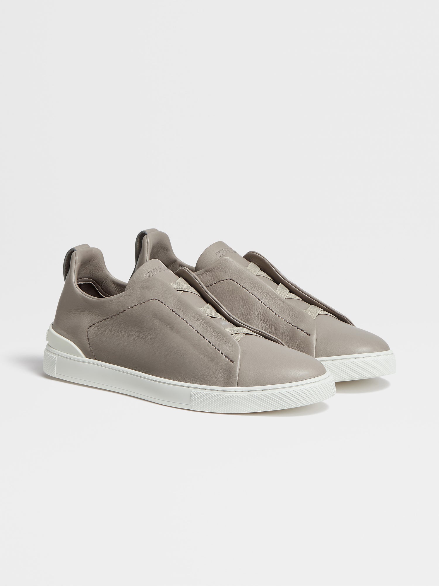 LIGHT GREY SECONDSKIN TRIPLE STITCH™ SNEAKERS