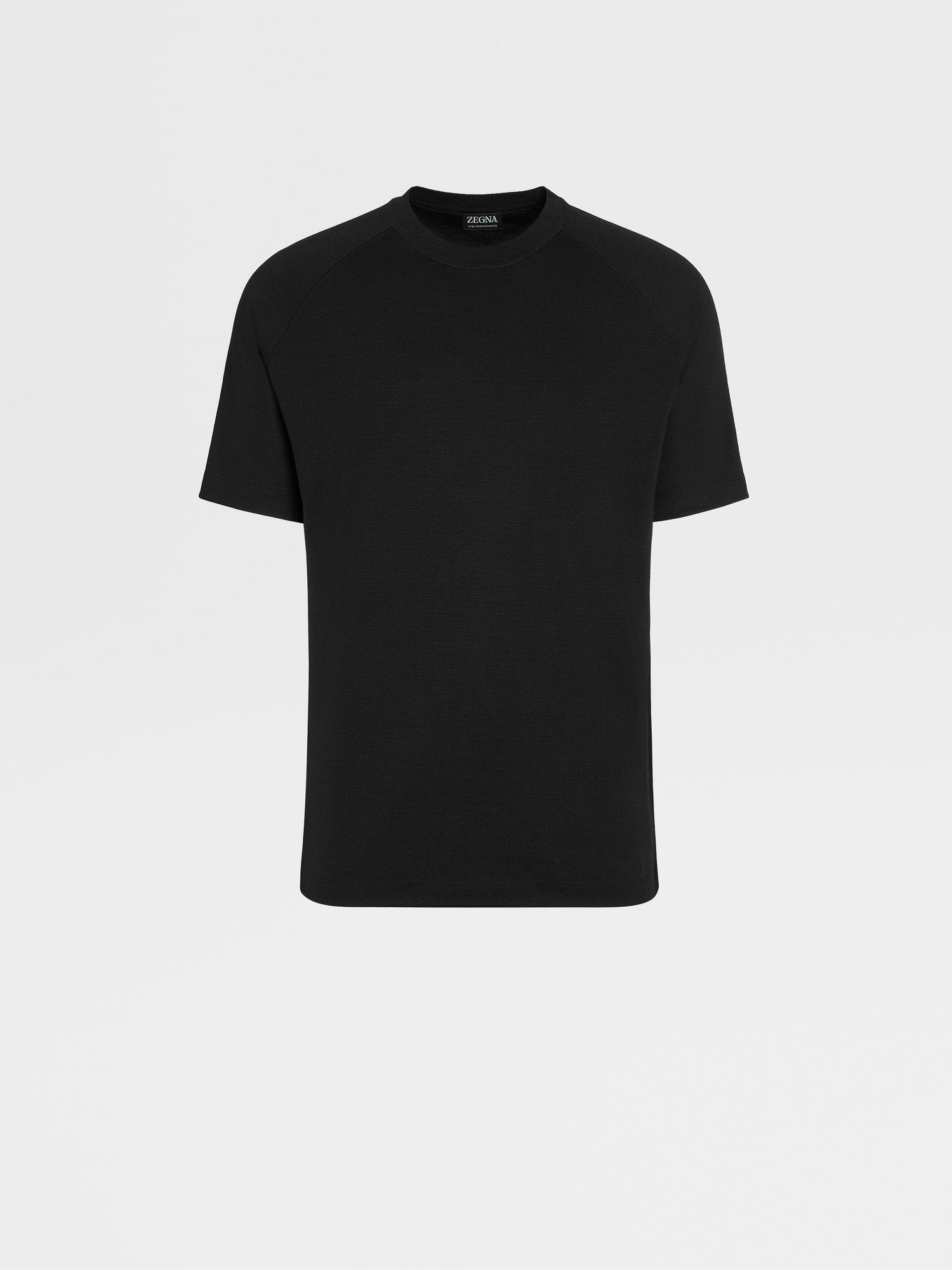 BLACK HIGH PERFORMANCE™ WOOL T-SHIRT