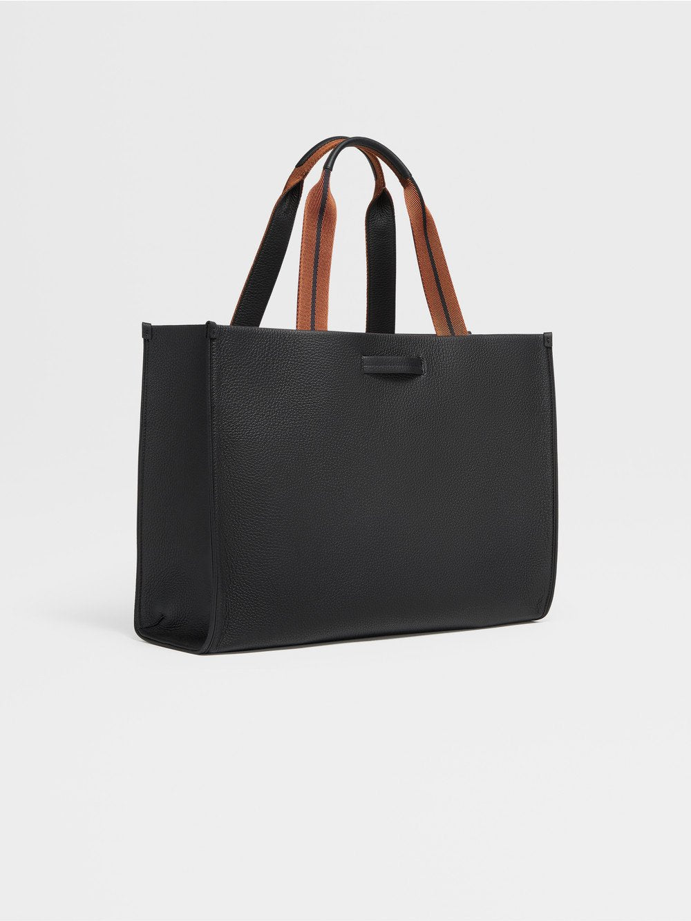 BLACK DEERSKIN TOTE BAG