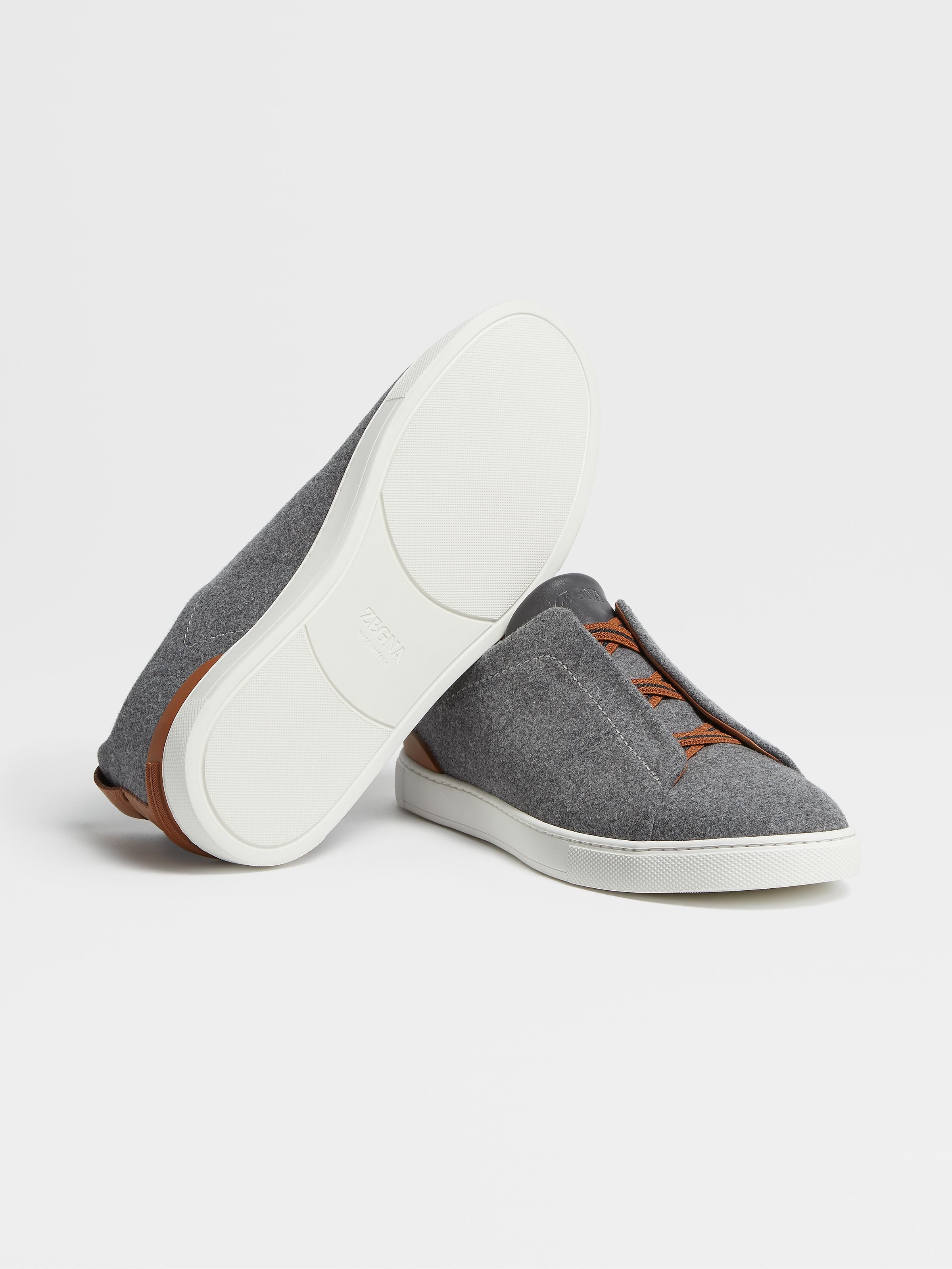 GREY MÉLANGE 14MILMIL14 TRIPLE STITCH™ SNEAKERS