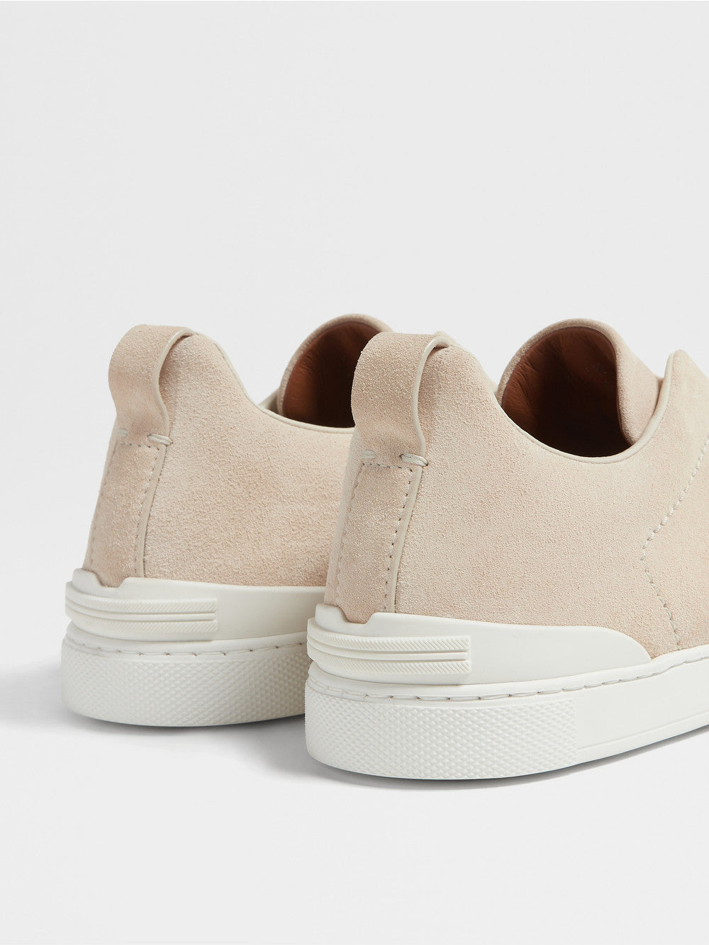 LIGHT BEIGE SUEDE TRIPLE STITCH™ SNEAKERS