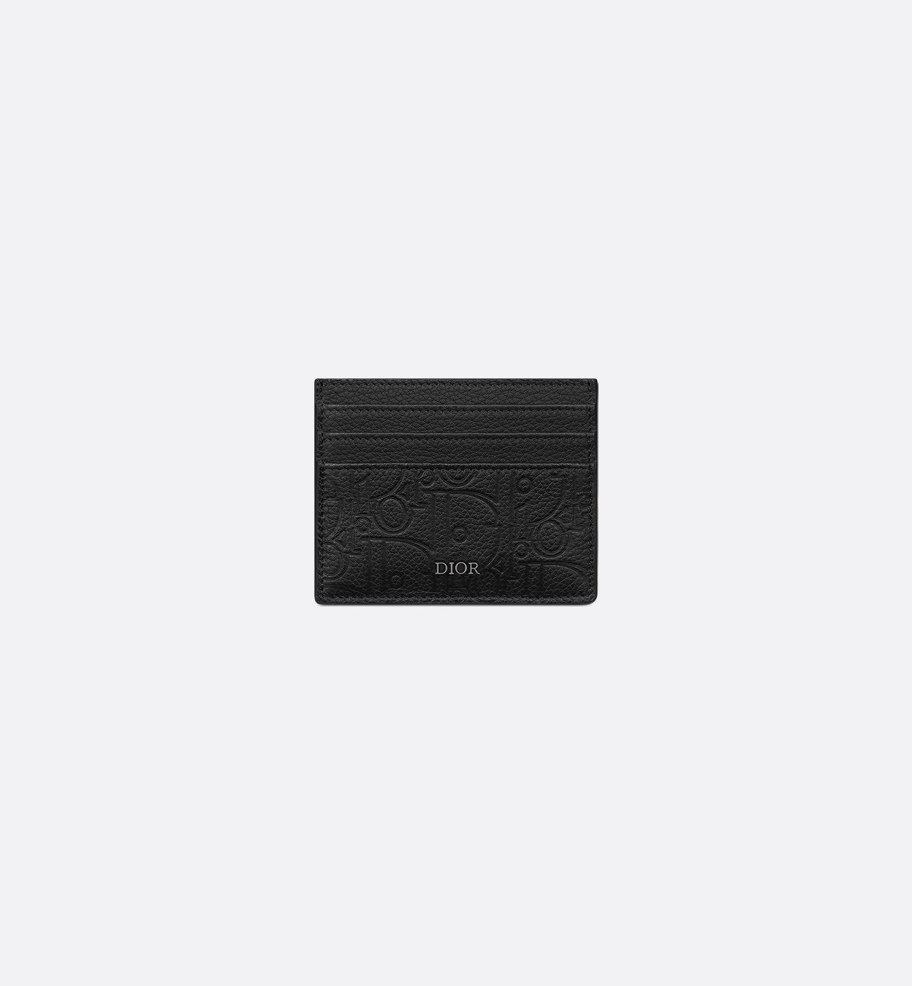 Card Holder Black Dior Gravity Leather