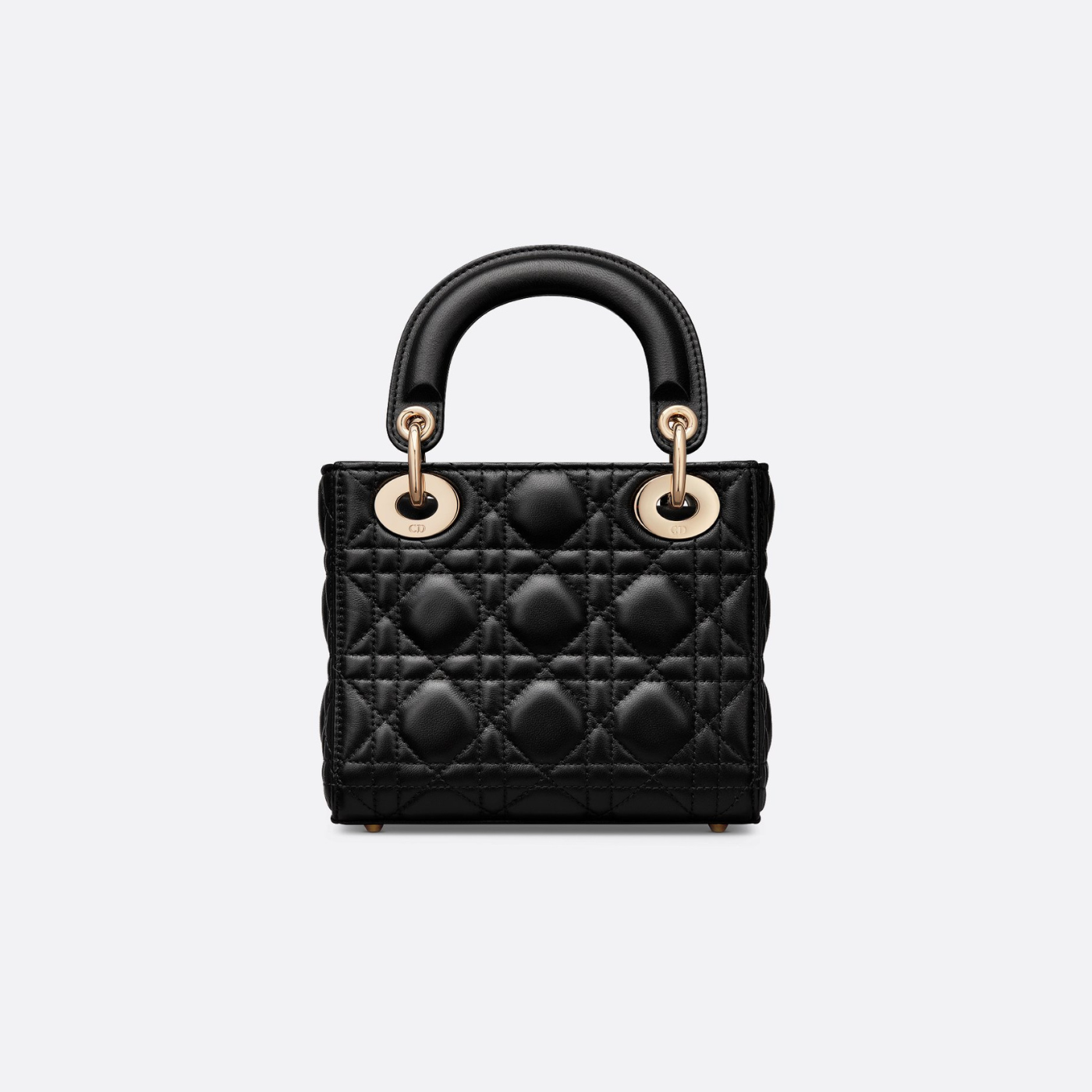 Dioramour Mini Lady Dior Bag Black Cannage Lambskin