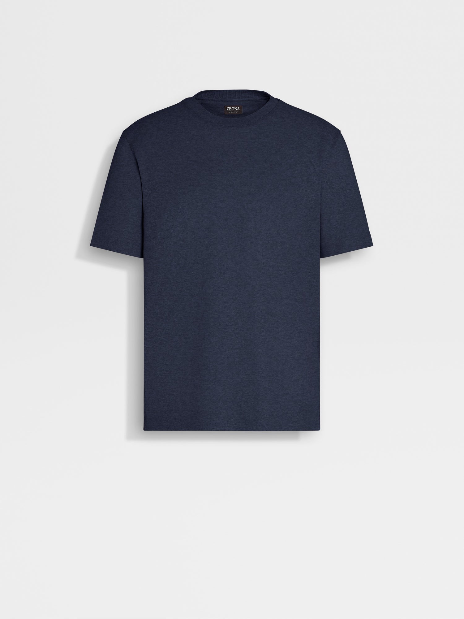 NAVY BLUE LINEN T-SHIRT