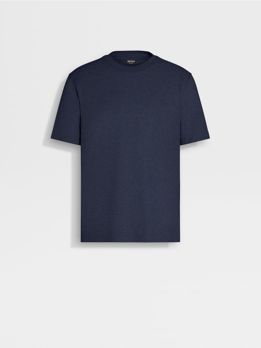 Navy Blue Linen T Shirt