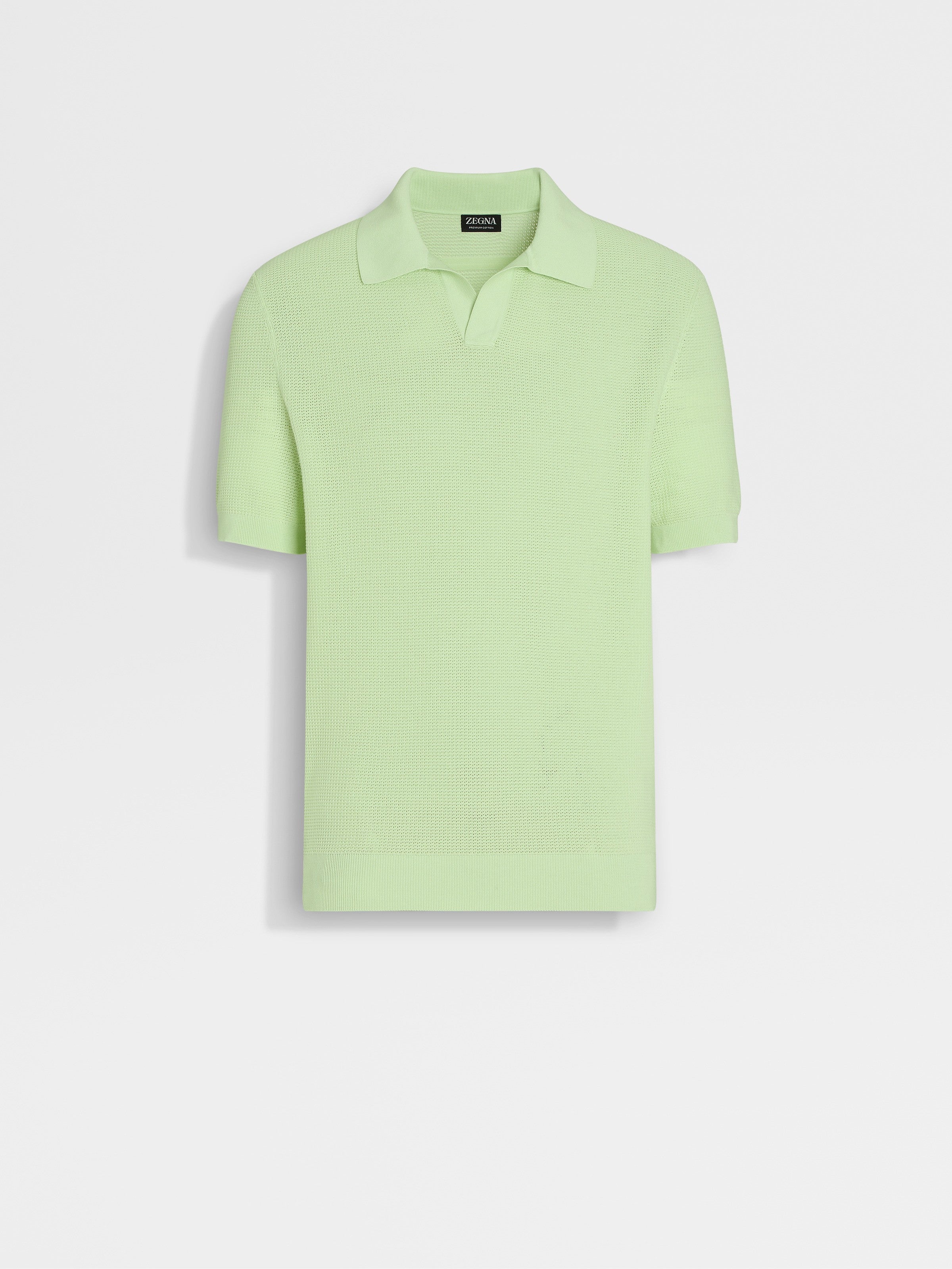 Light Aqua Green Premium Cotton Polo Shirt