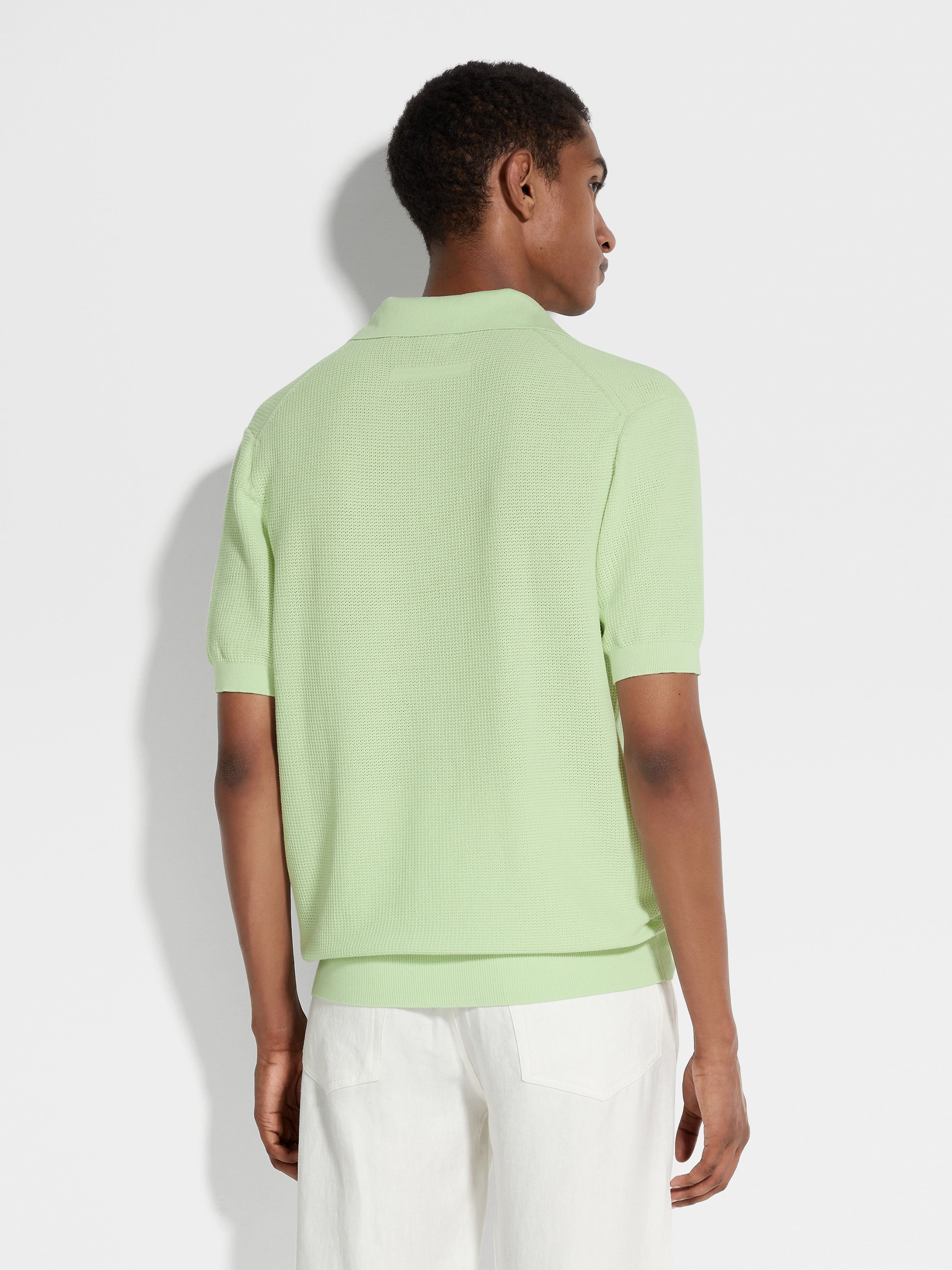 LIGHT AQUA GREEN PREMIUM COTTON POLO SHIRT