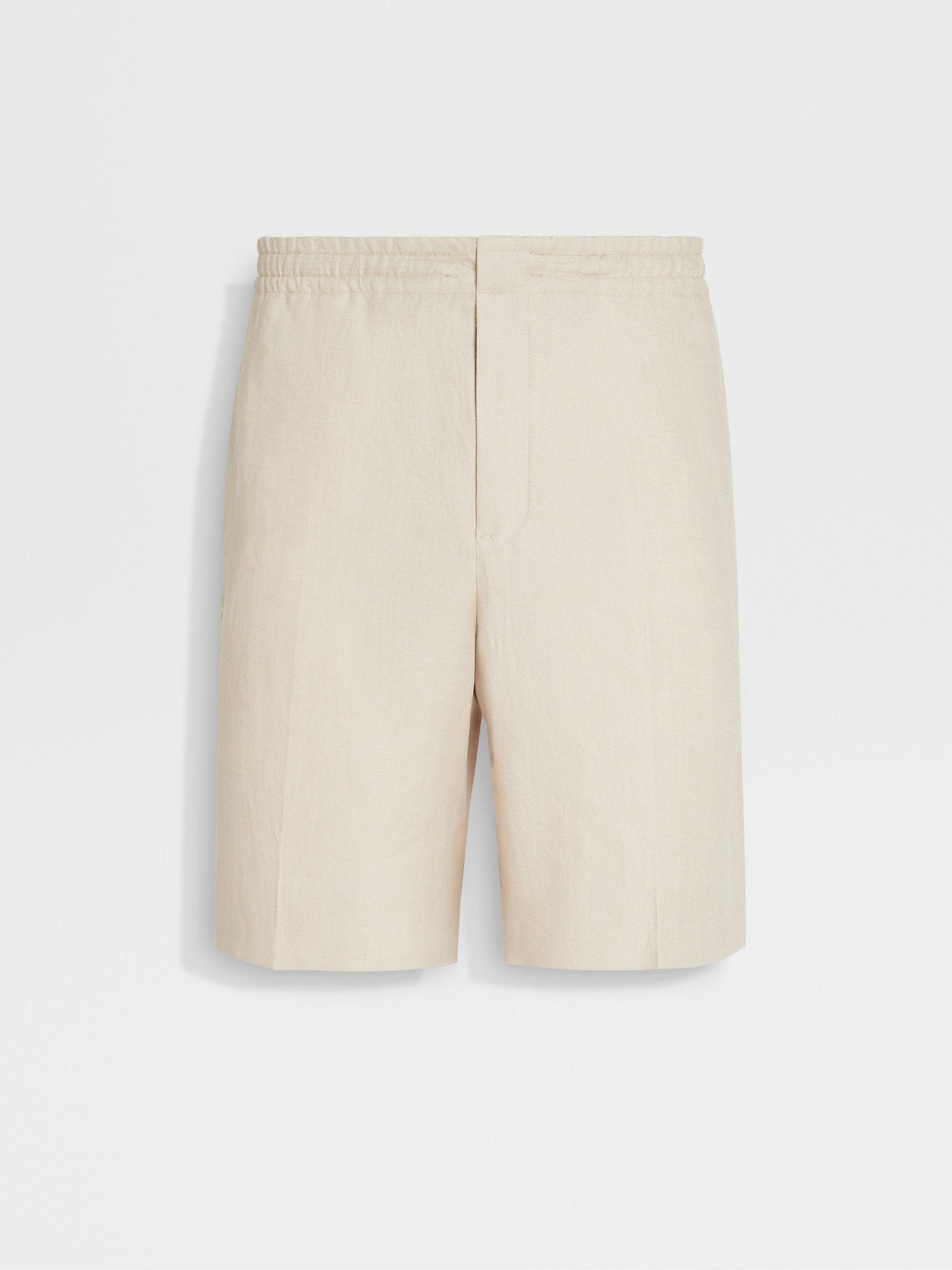 LIGHT BEIGE OASI LINO SHORT PANTS