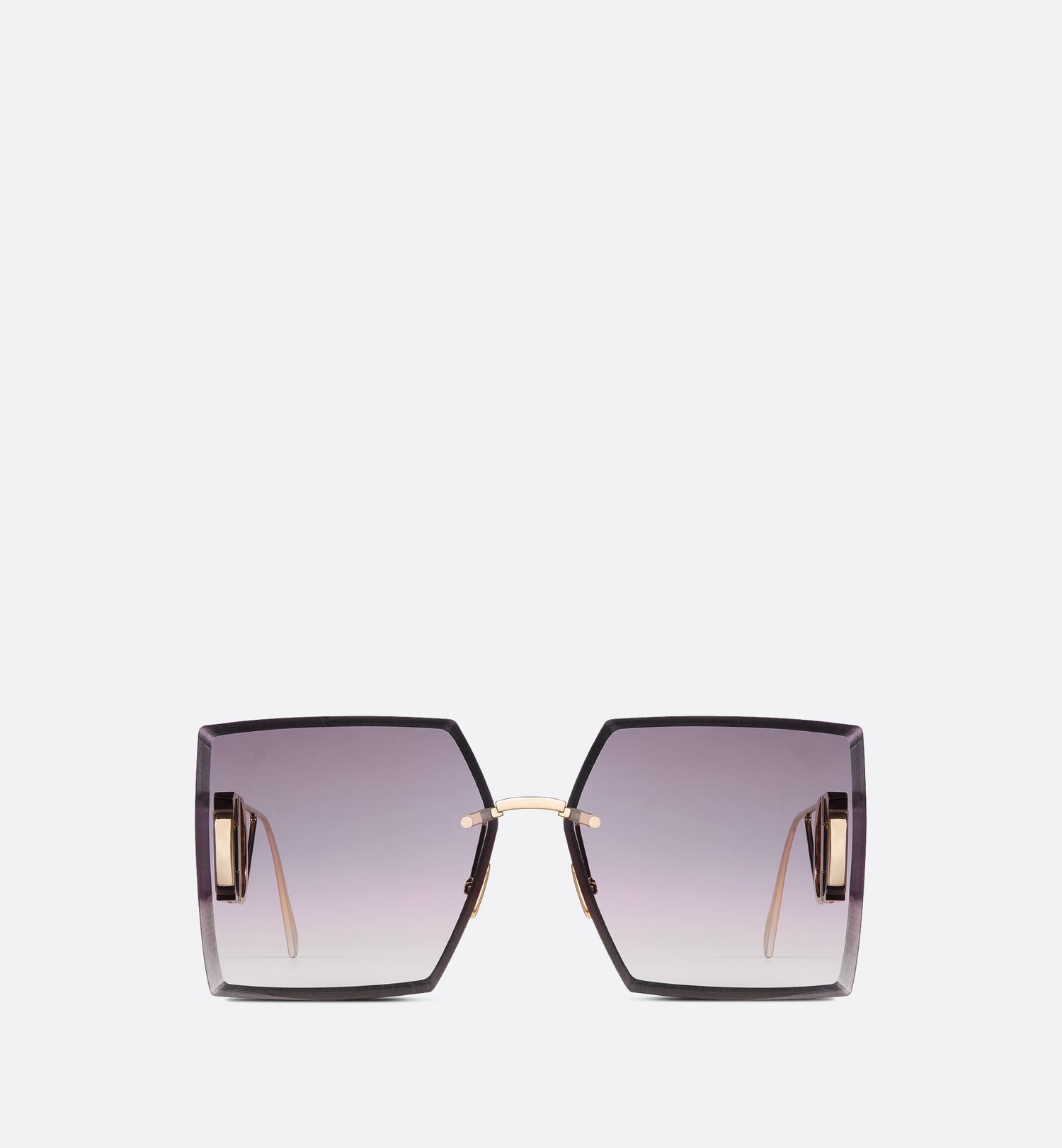 30Montaigne S7U Purple To Pink Gradient Square Sunglasses