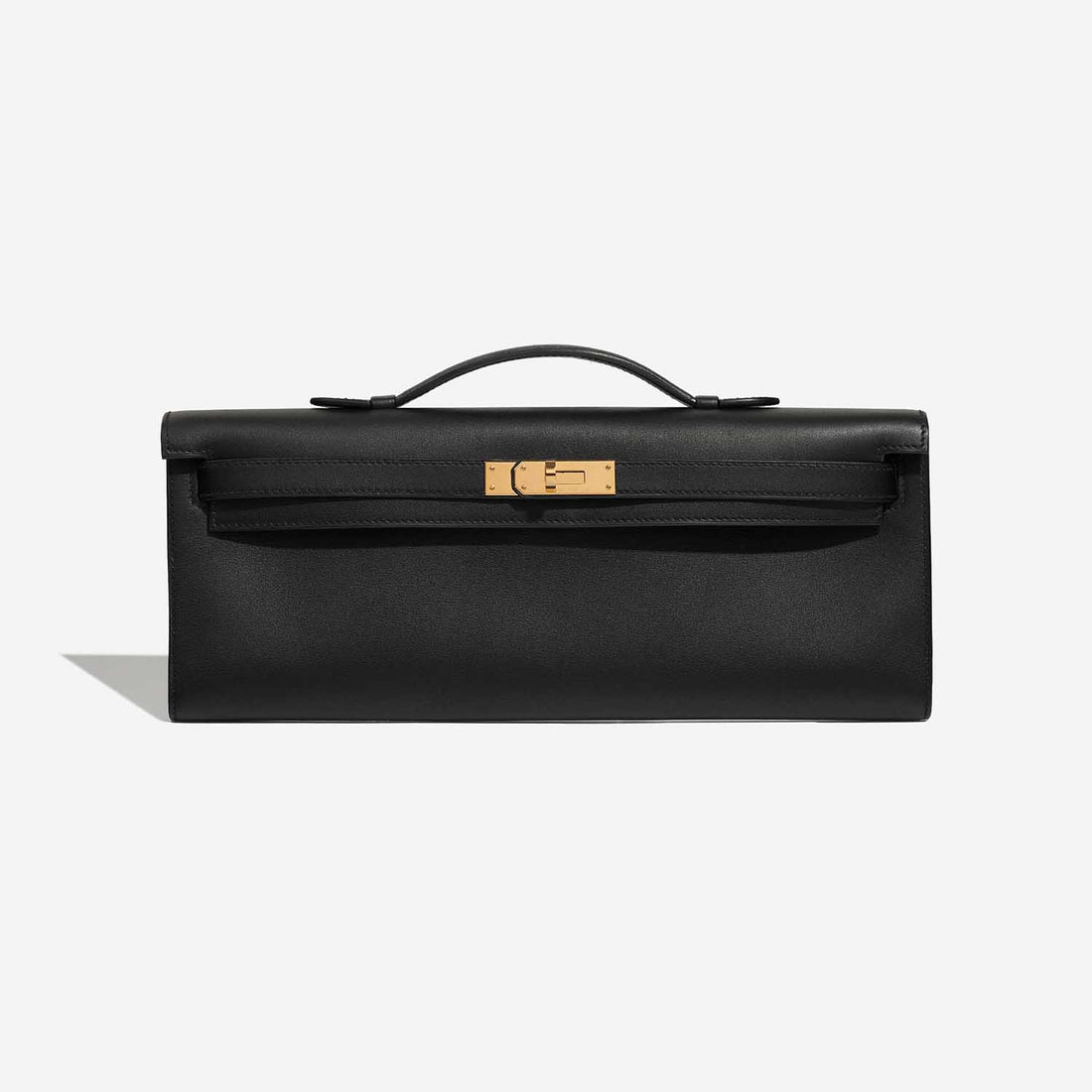 Kelly Cut Clutch Swift Black