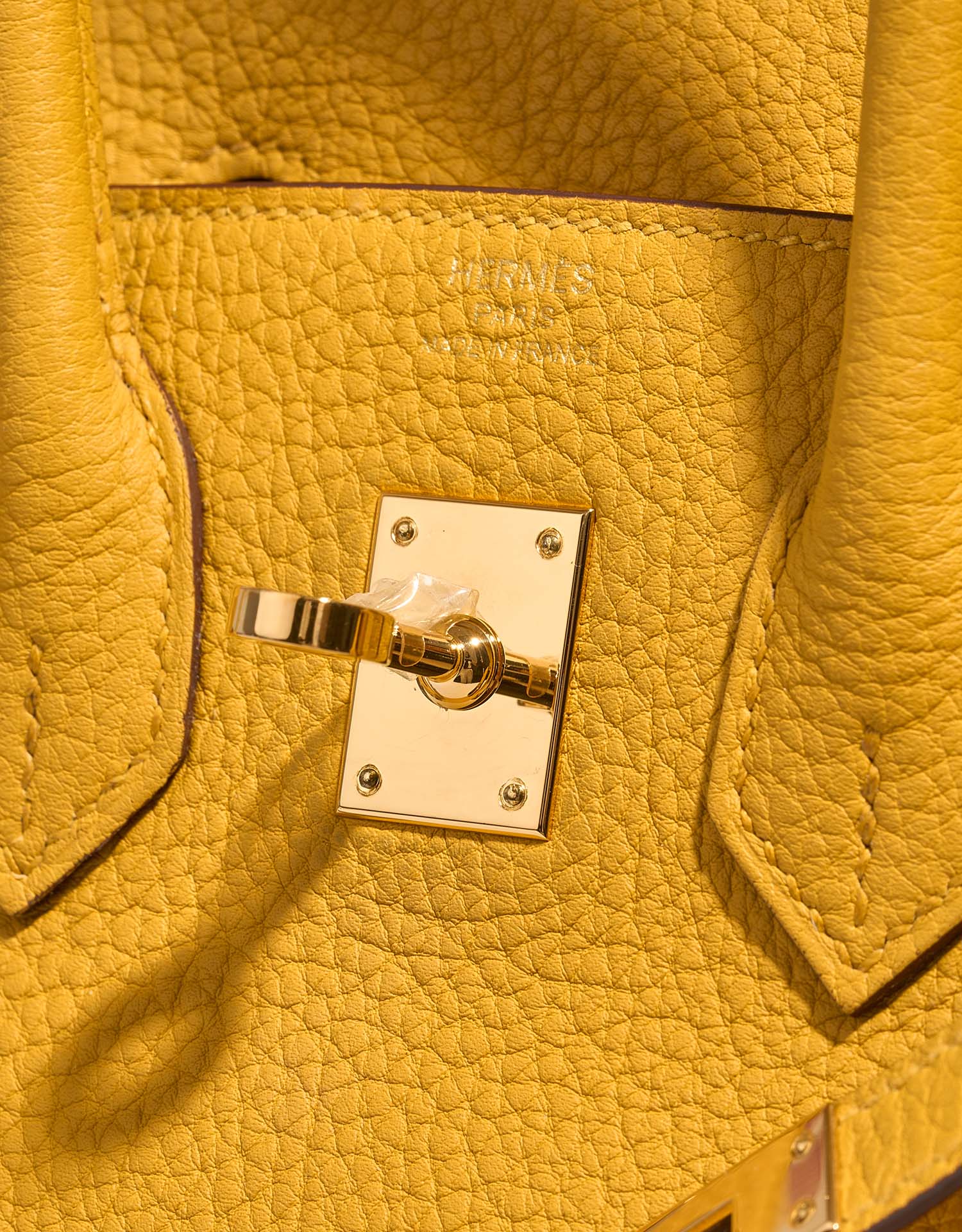 Birkin jaune ambre sale