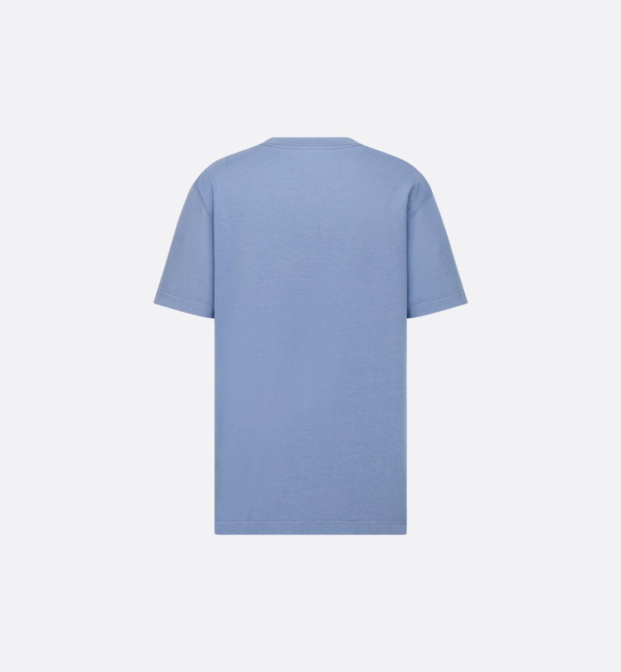 Cd Couture Relaxed Fit T-Shirt Blue Cotton Jersey