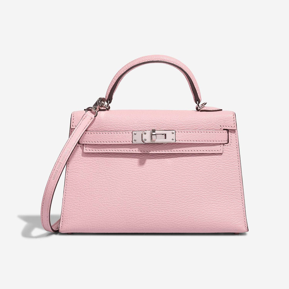 Kelly Mini Chèvre Rose Sakura