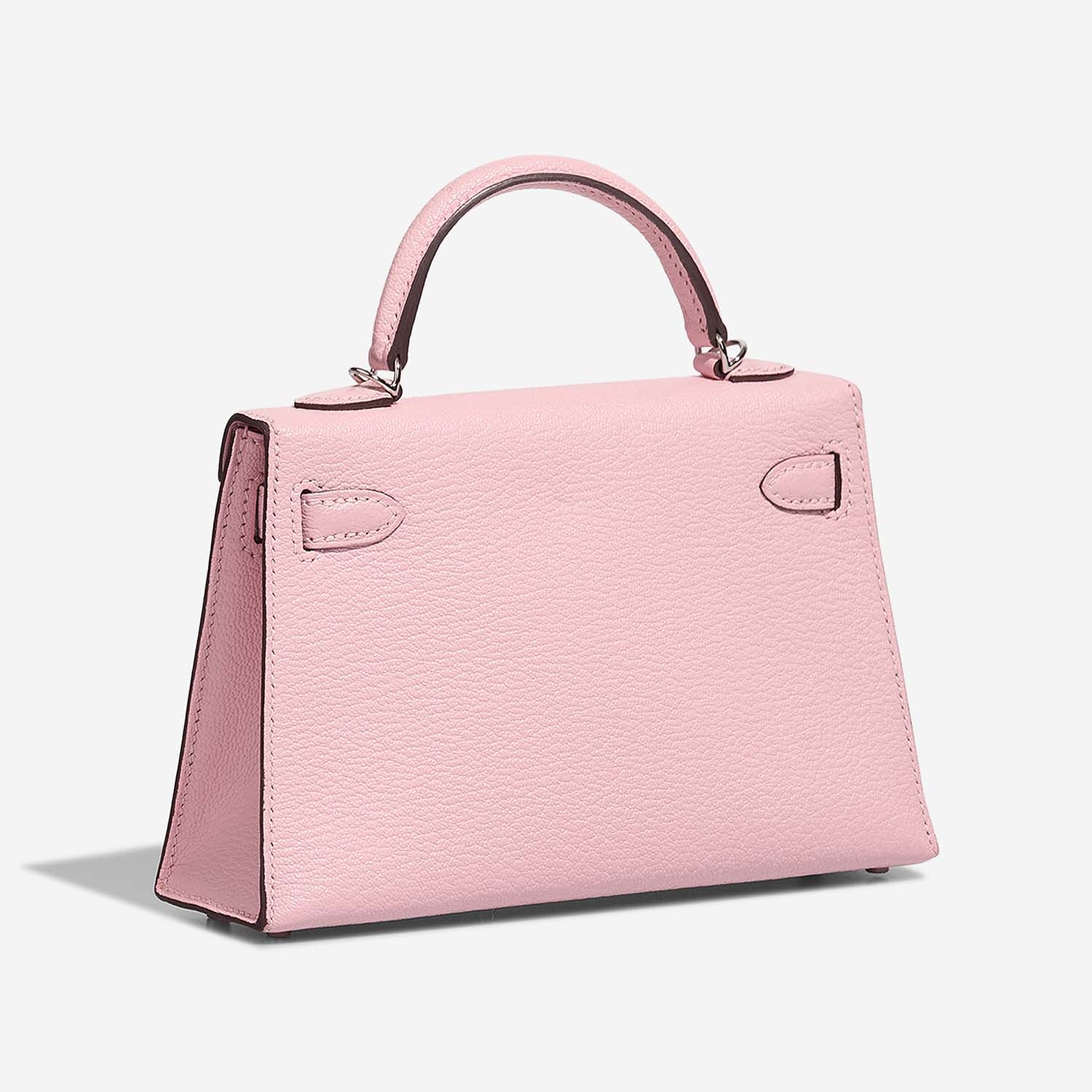 Kelly Mini Chèvre Rose Sakura