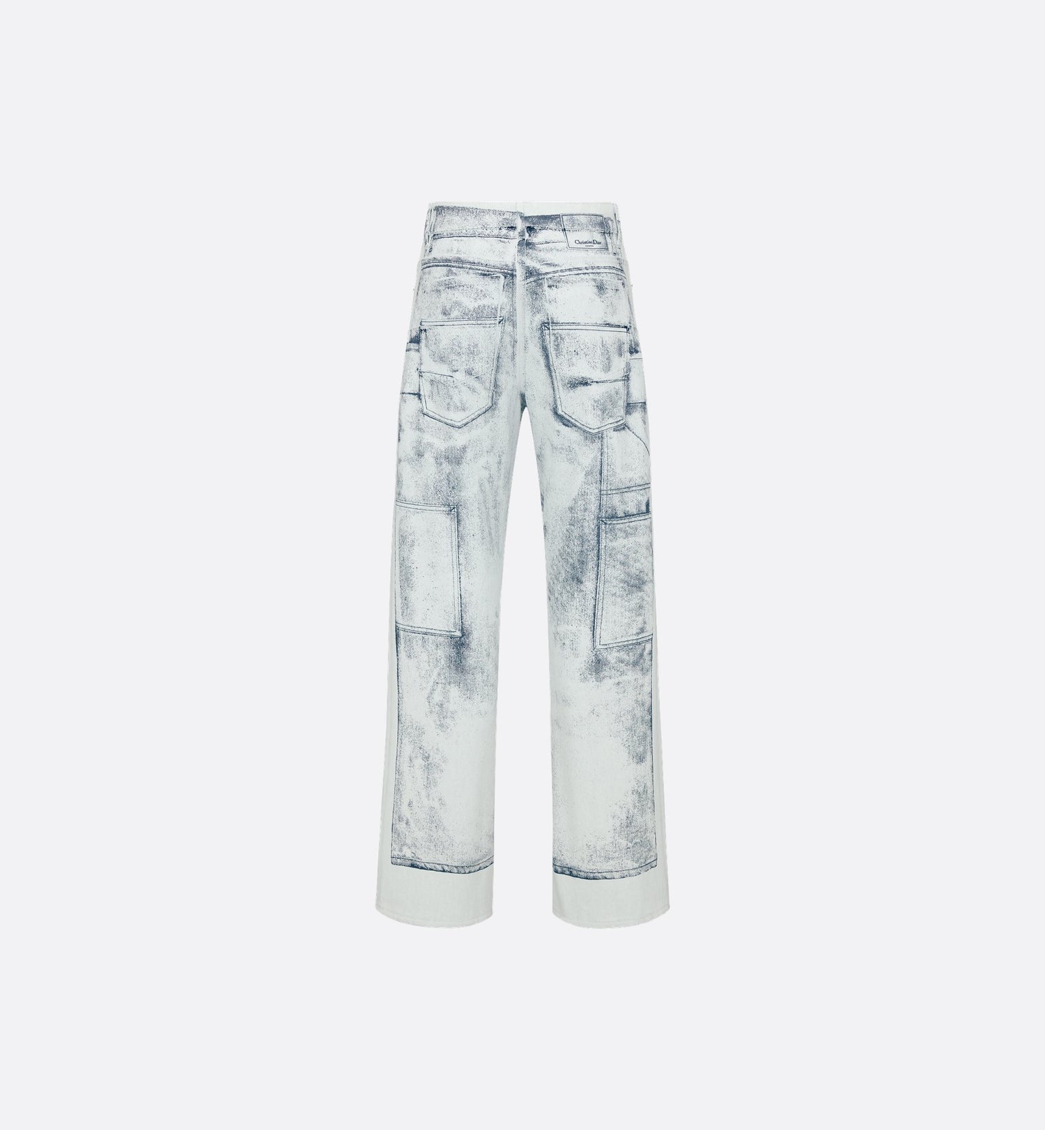 Carpenter-Effect Heritage Jeans Blue Cotton Twill