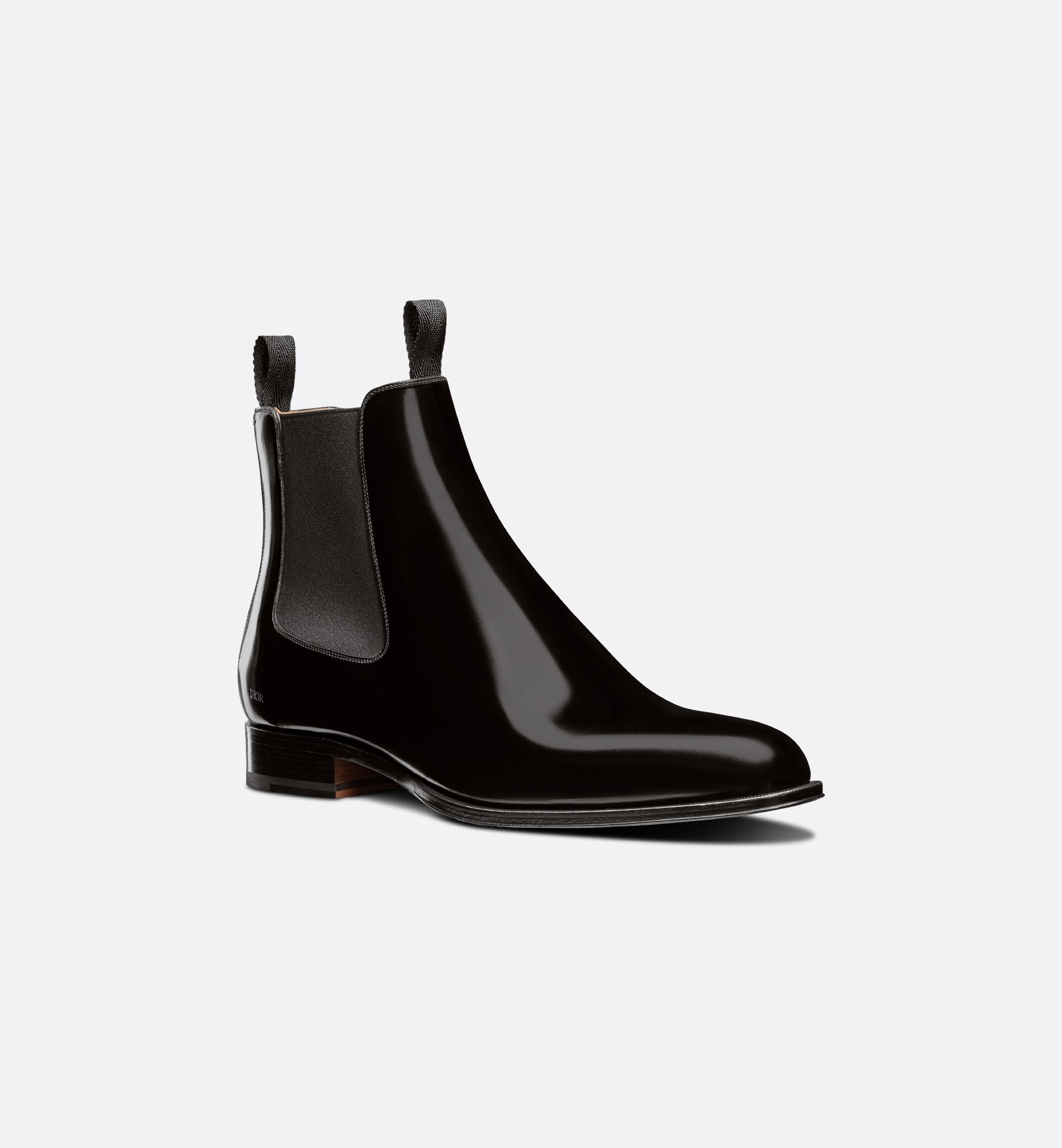 Dior Timeless Chelsea Boot Black Polished Calfskin