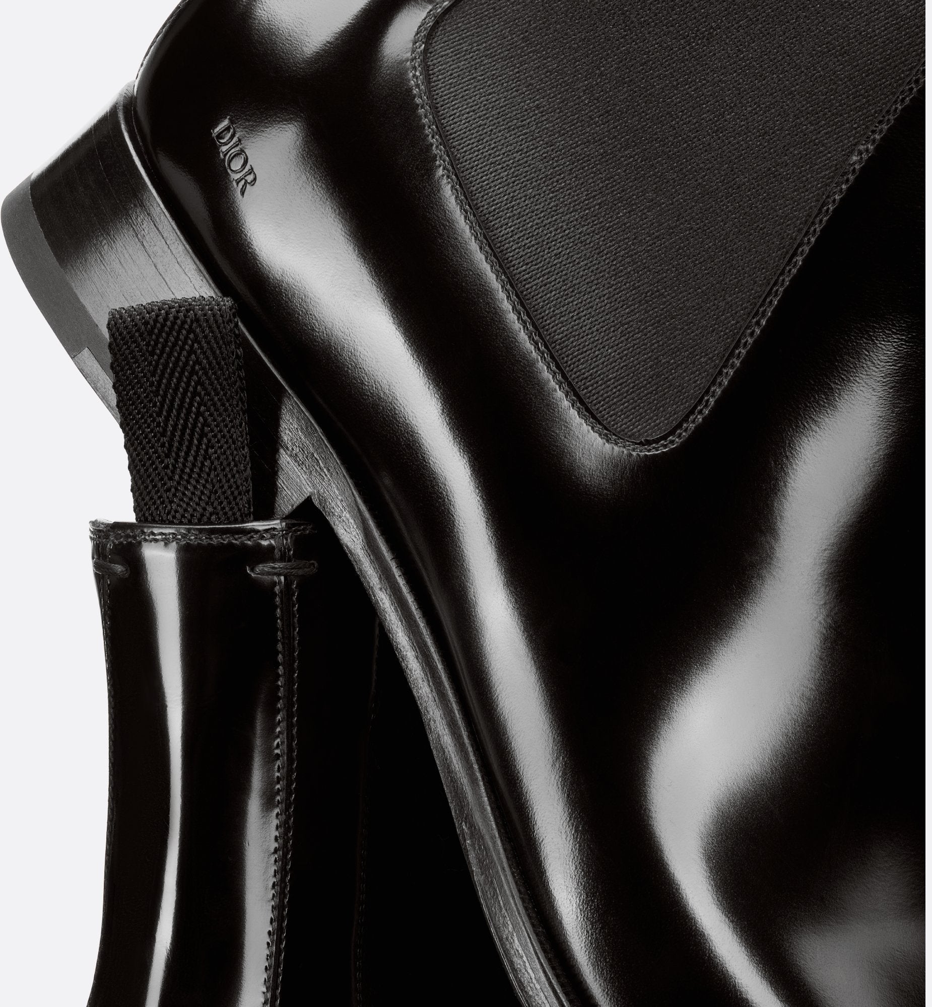 Dior Timeless Chelsea Boot Black Polished Calfskin