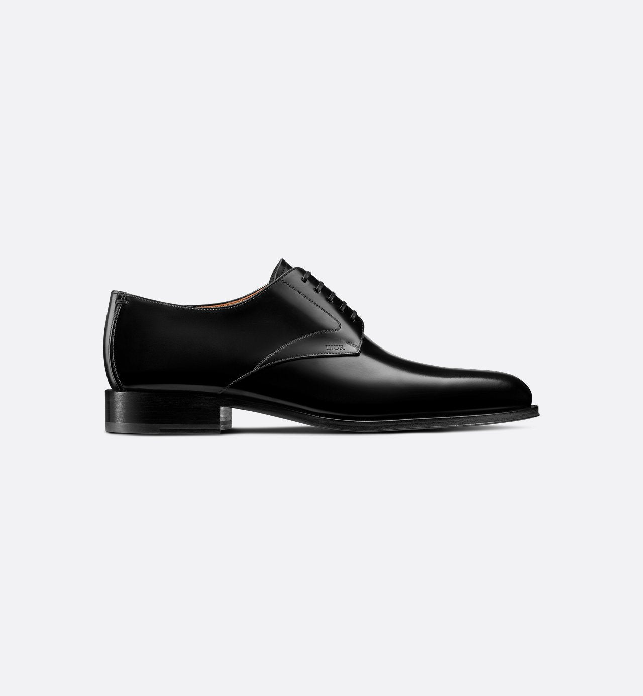 Dior Timeless Derby Shoe Black Polished Calfskin