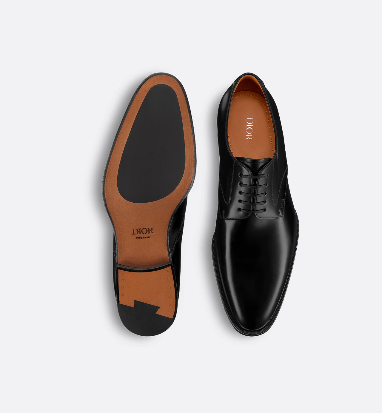 Timeless Derby Shoe Black Polished Calfskin