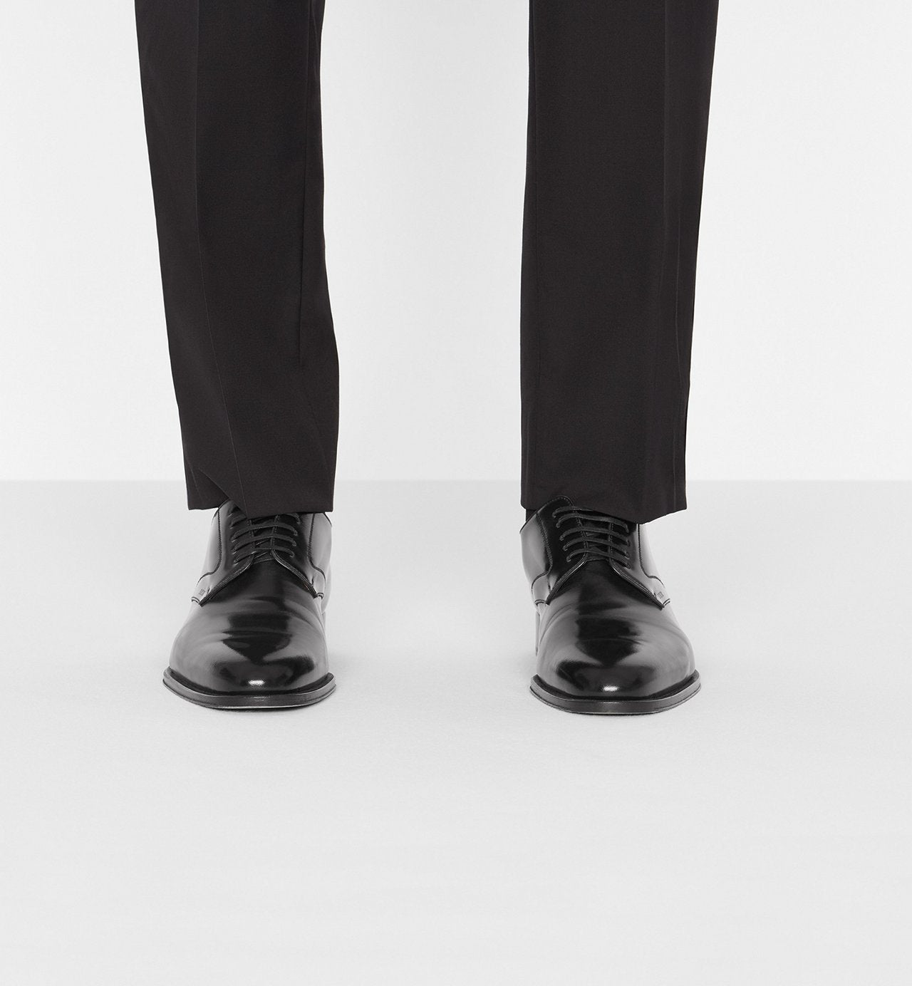 Timeless Derby Shoe Black Polished Calfskin