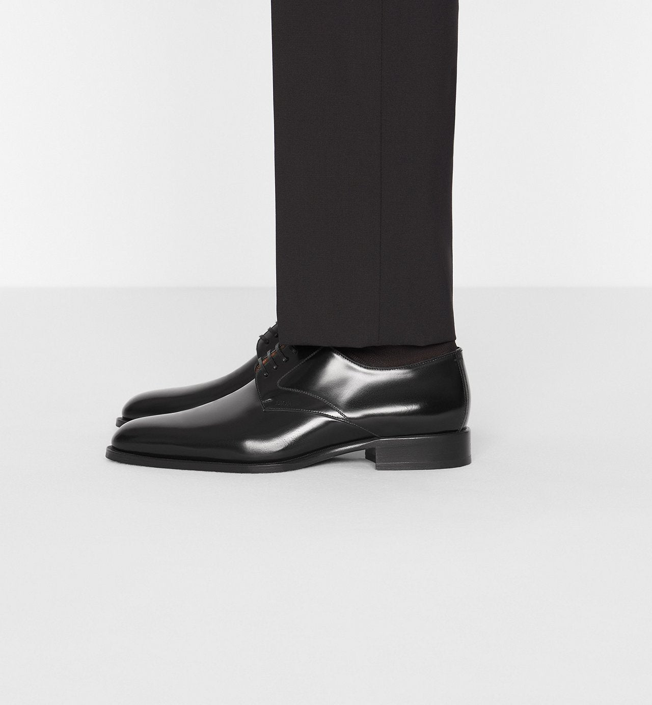 Timeless Derby Shoe Black Polished Calfskin