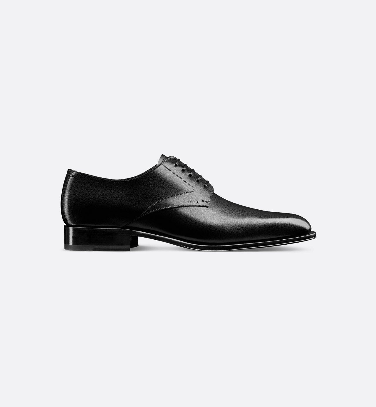 Timeless Derby Shoe Black Smooth Calfskin