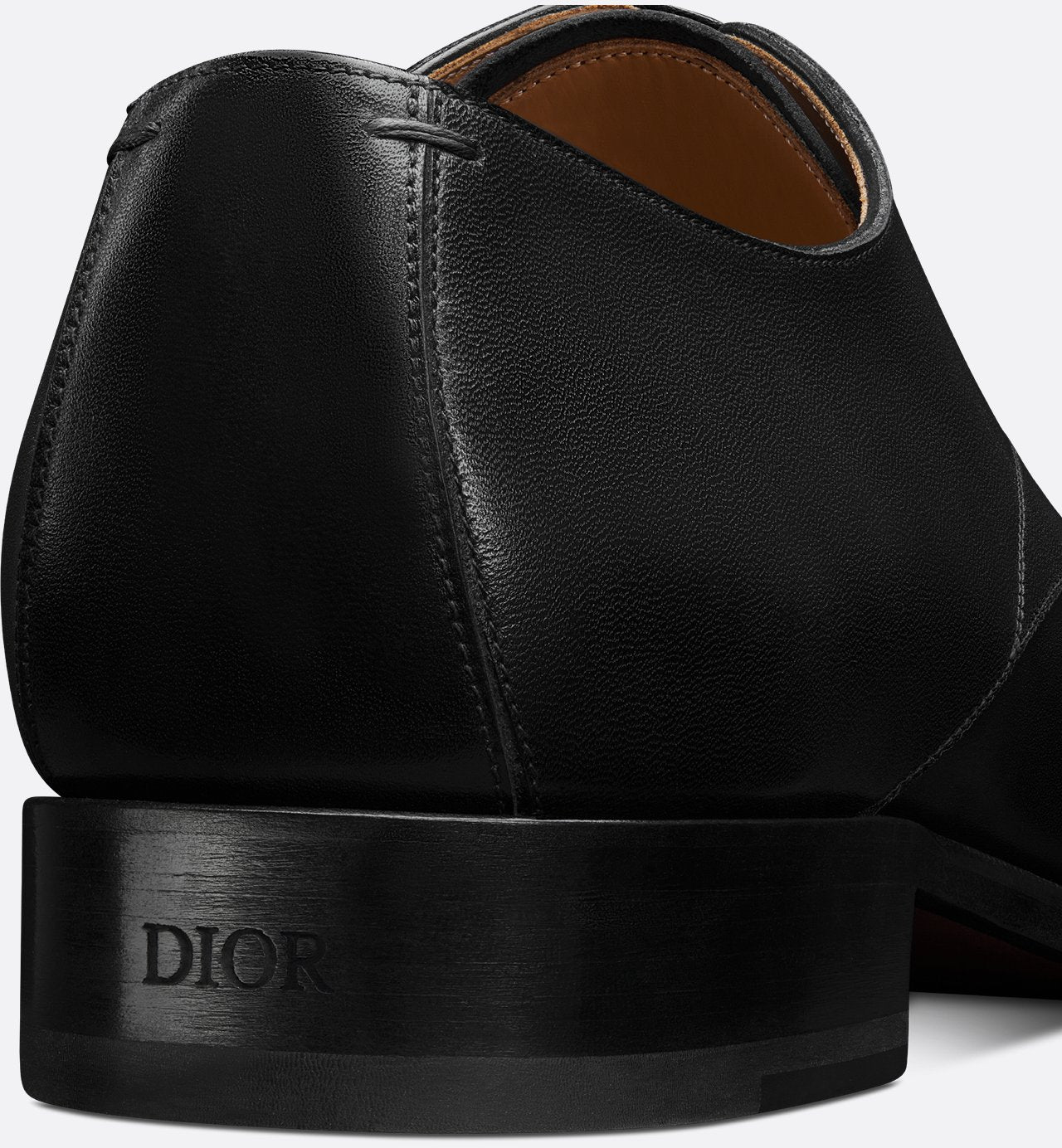 Dior Timeless Derby Shoe Black Smooth Calfskin