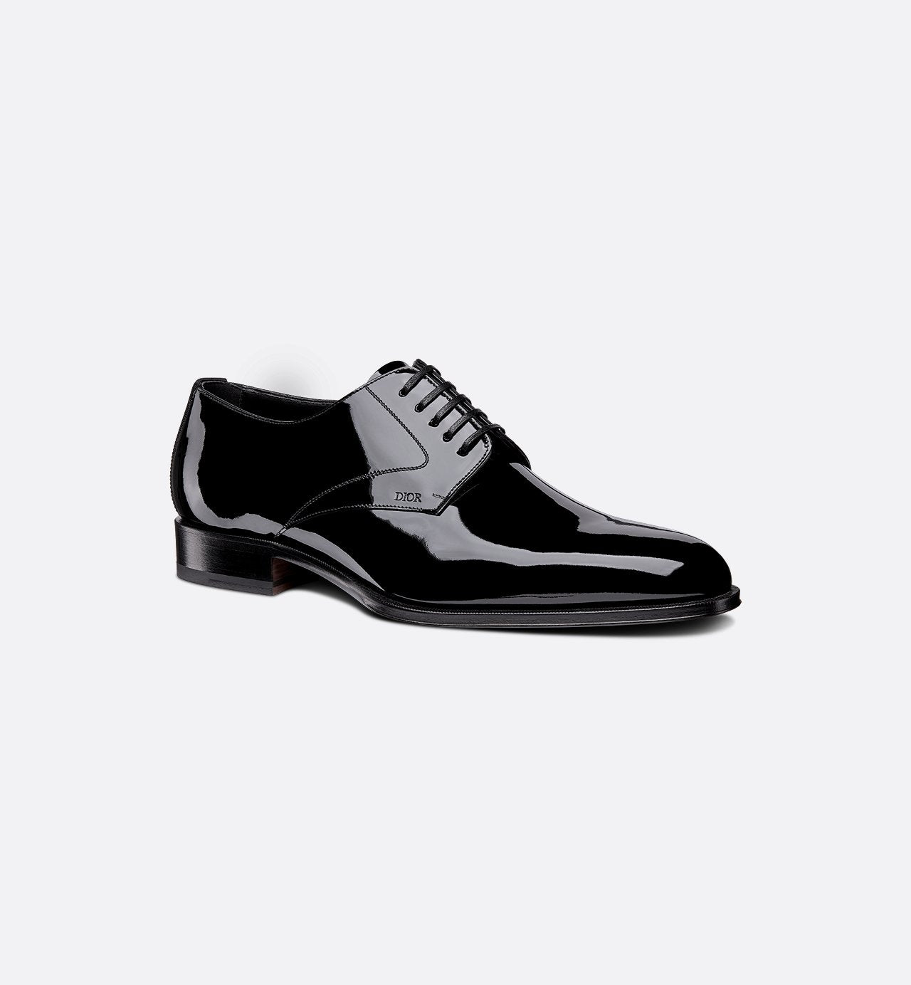 Dior Timeless Derby Shoe Black Patent Calfskin