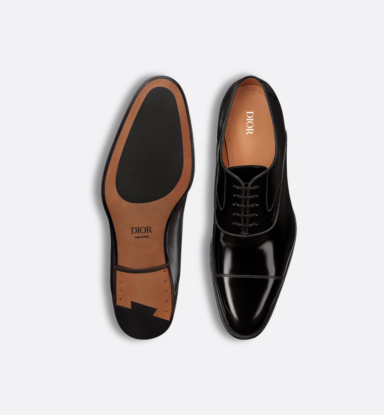 Dior Timeless Oxford Shoe Black Polished Calfskin