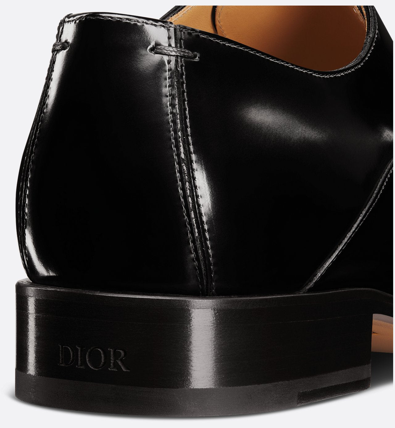 Dior Timeless Oxford Shoe Black Polished Calfskin