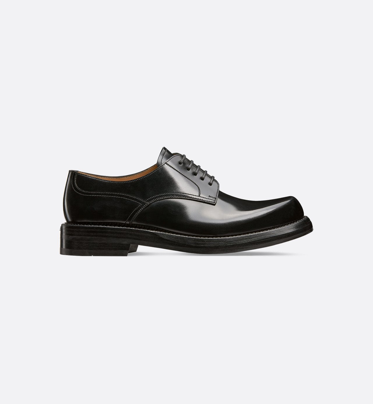 Dior Carlo Derby Shoe Black Polished Calfskin