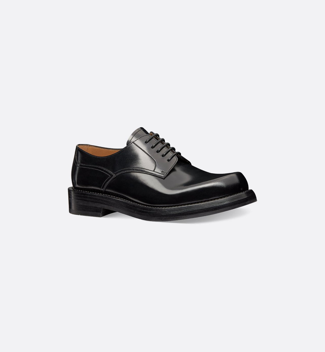 Dior Carlo Derby Shoe Black Polished Calfskin