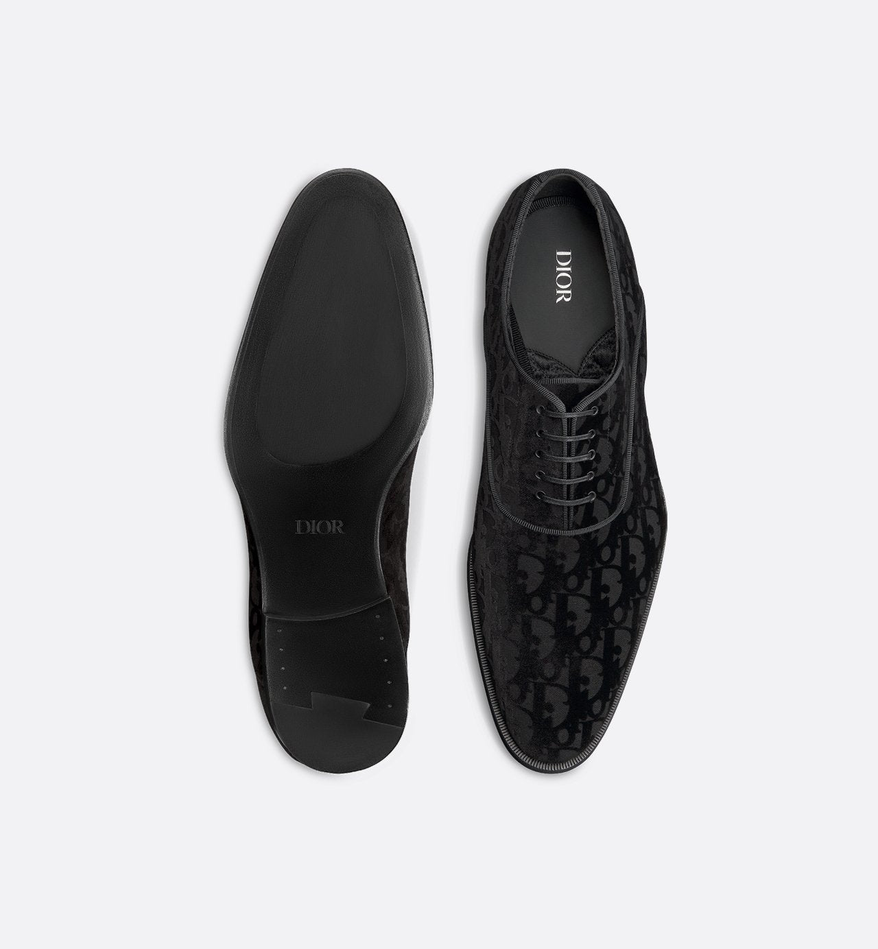 Dior Timeless Oxford Shoe Black Dior Oblique Velvet