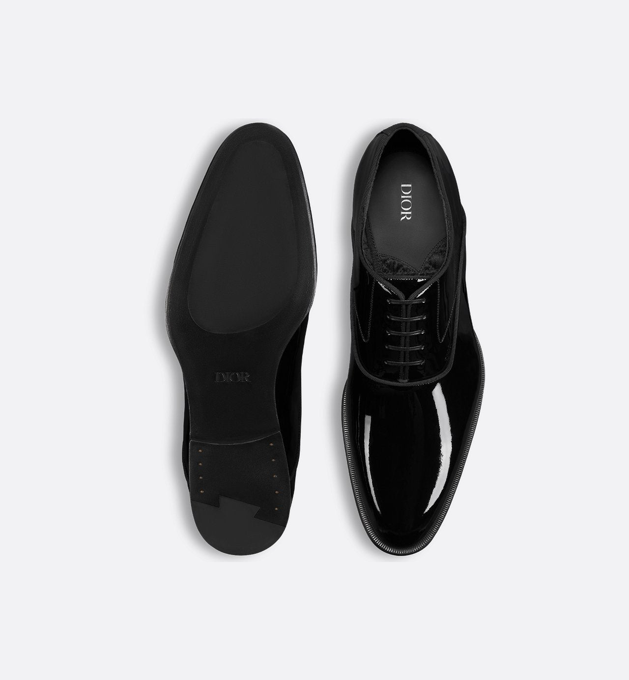 Dior Timeless Oxford Shoe Black Patent Calfskin