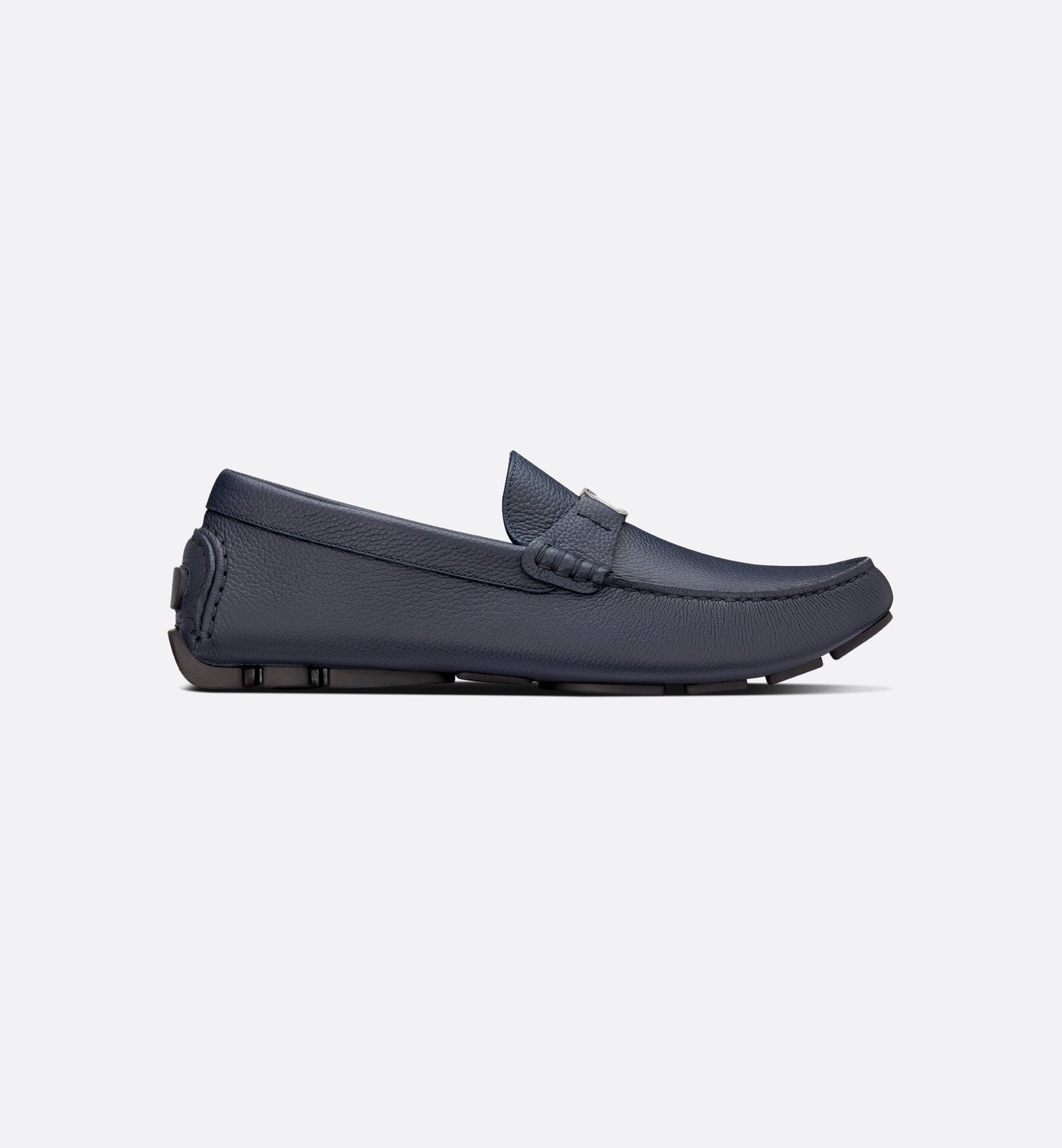 Dior Odéon Loafer Navy Blue Grained Calfskin