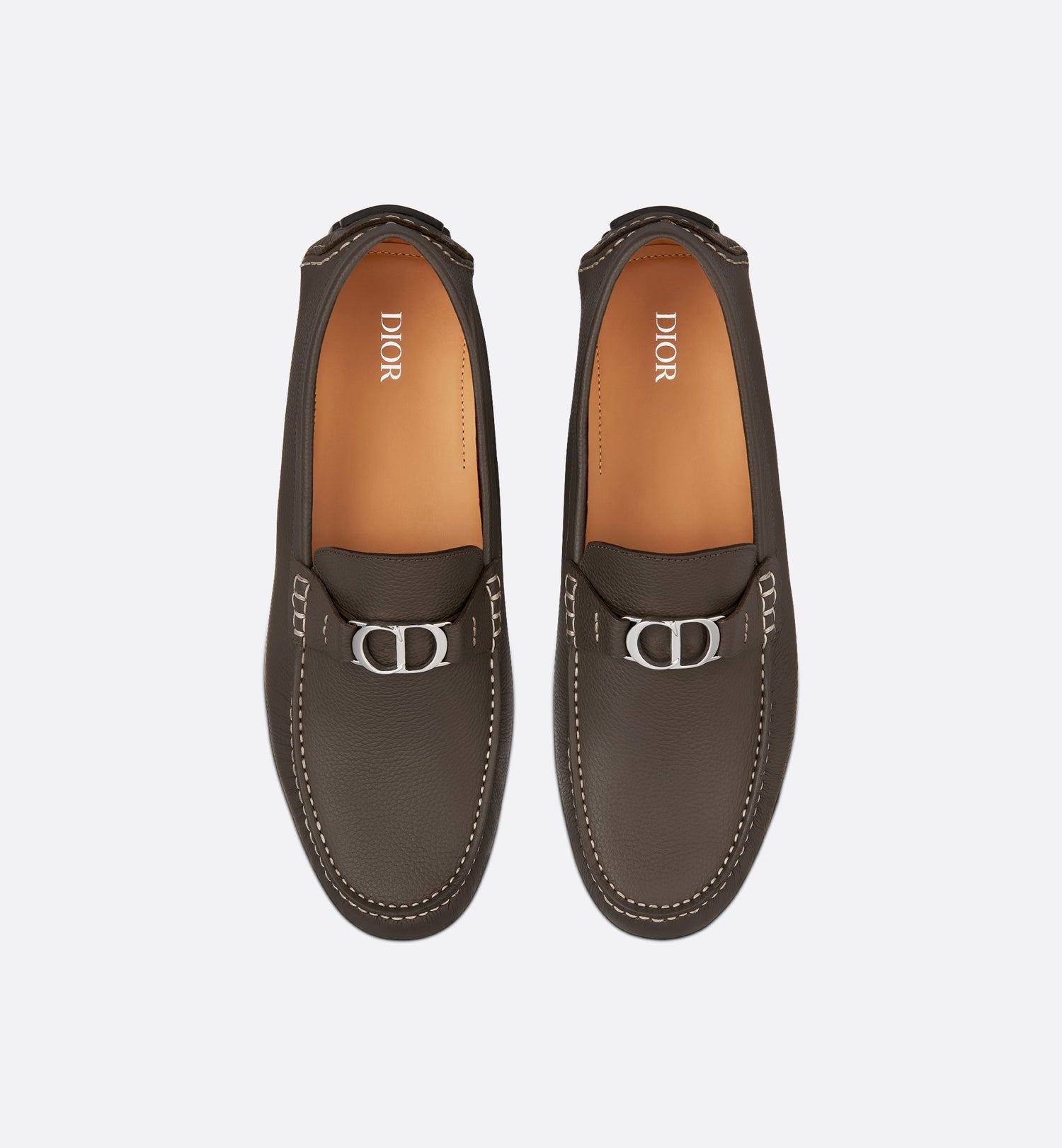 Dior Odéon Loafer Ebony Grained Calfskin