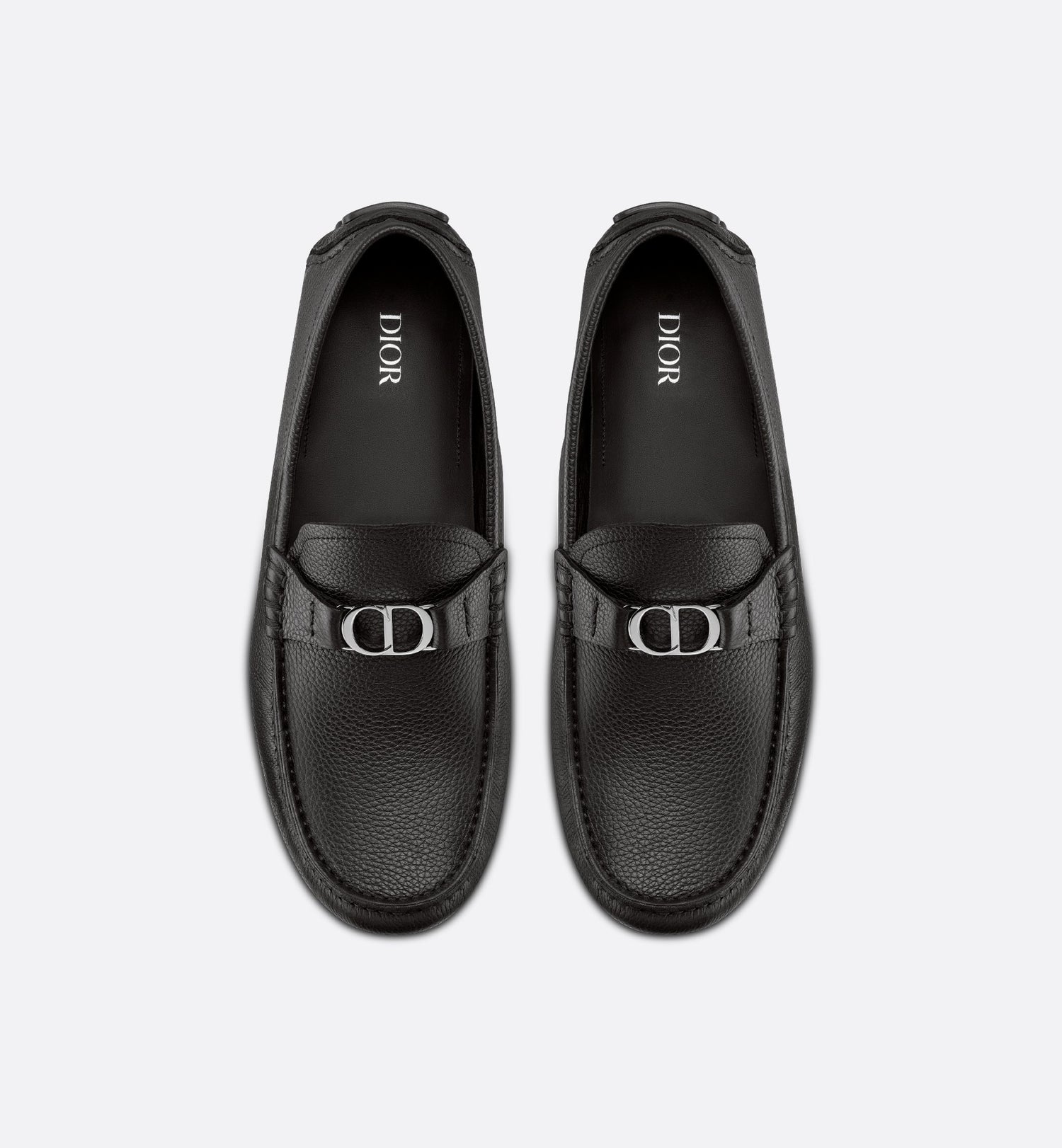 Dior Odéon Loafer Black Grained Calfskin