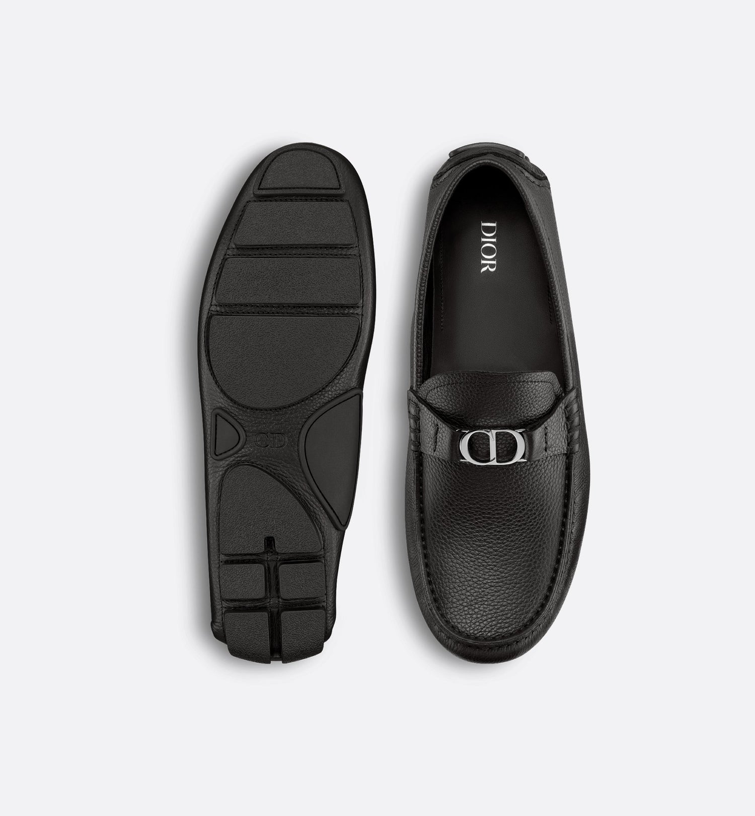 Dior Odéon Loafer Black Grained Calfskin