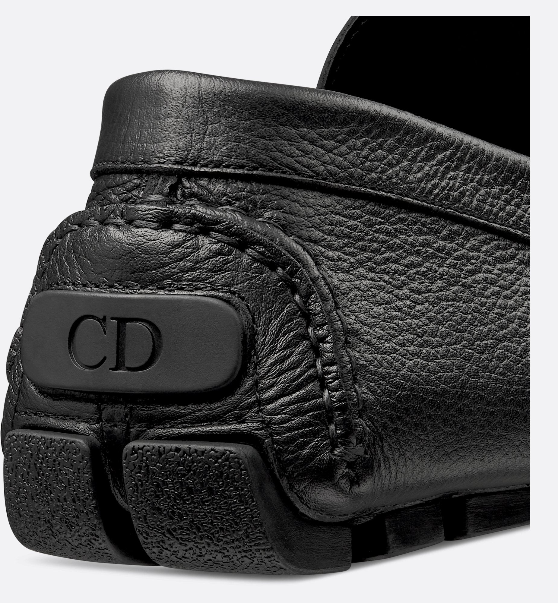 Dior Odéon Loafer Black Grained Calfskin