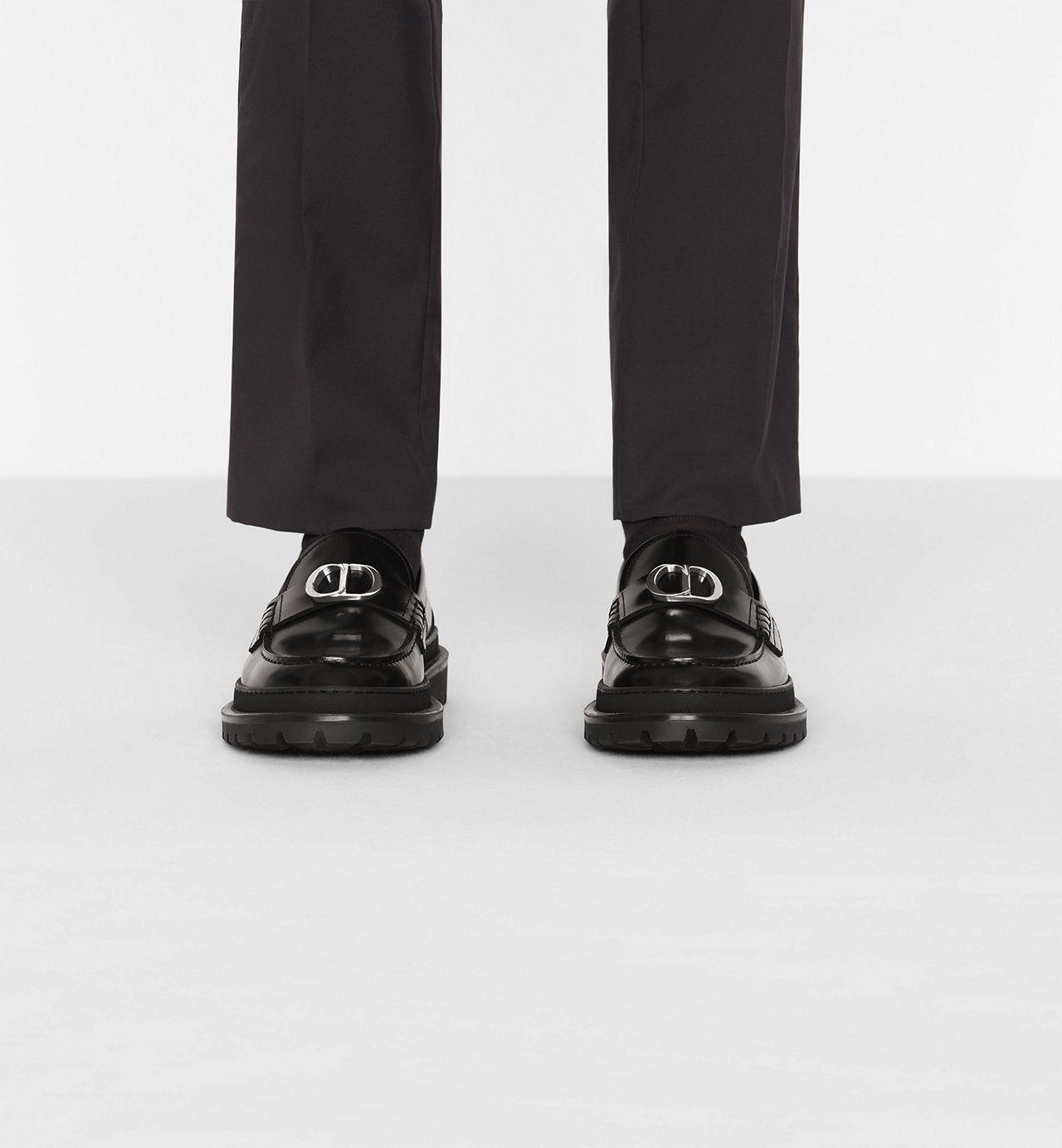 Dior Explorer Loafer Black Smooth Calfskin