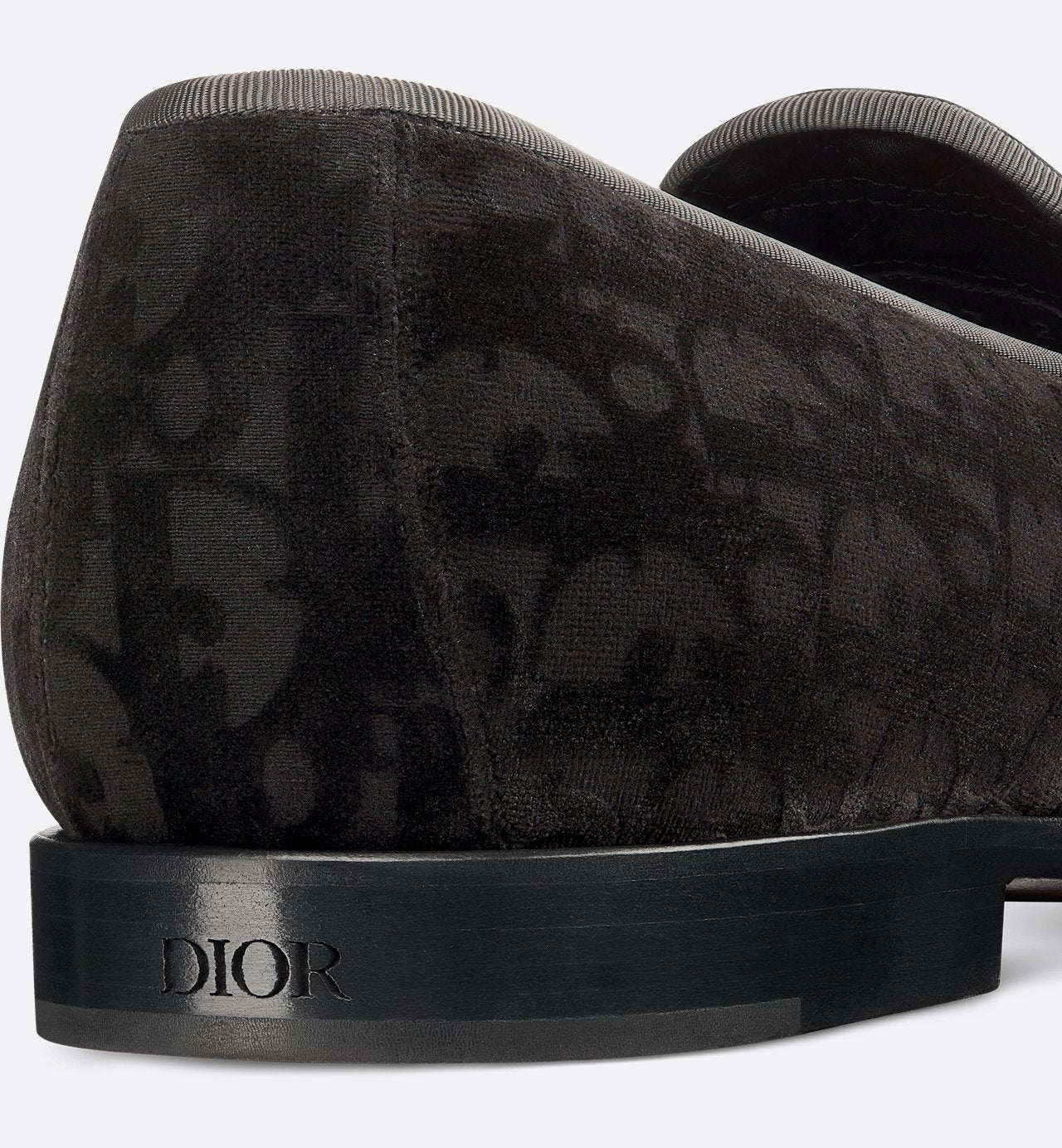 Dior Timeless Loafer Black Dior Oblique Velvet